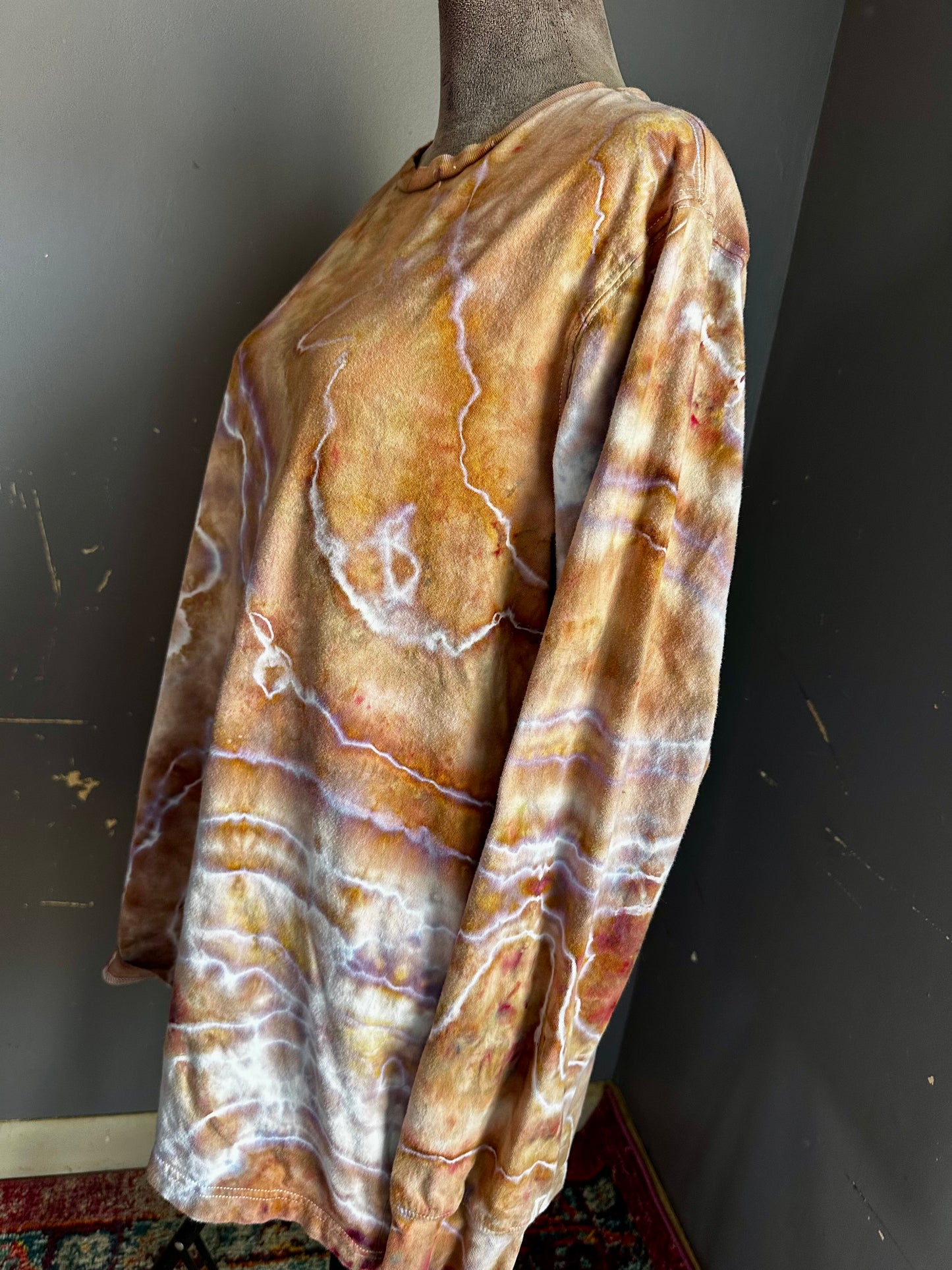 XLT Warrior Princess (HWI) Geode Long Sleeve Tee-Earthy Tones