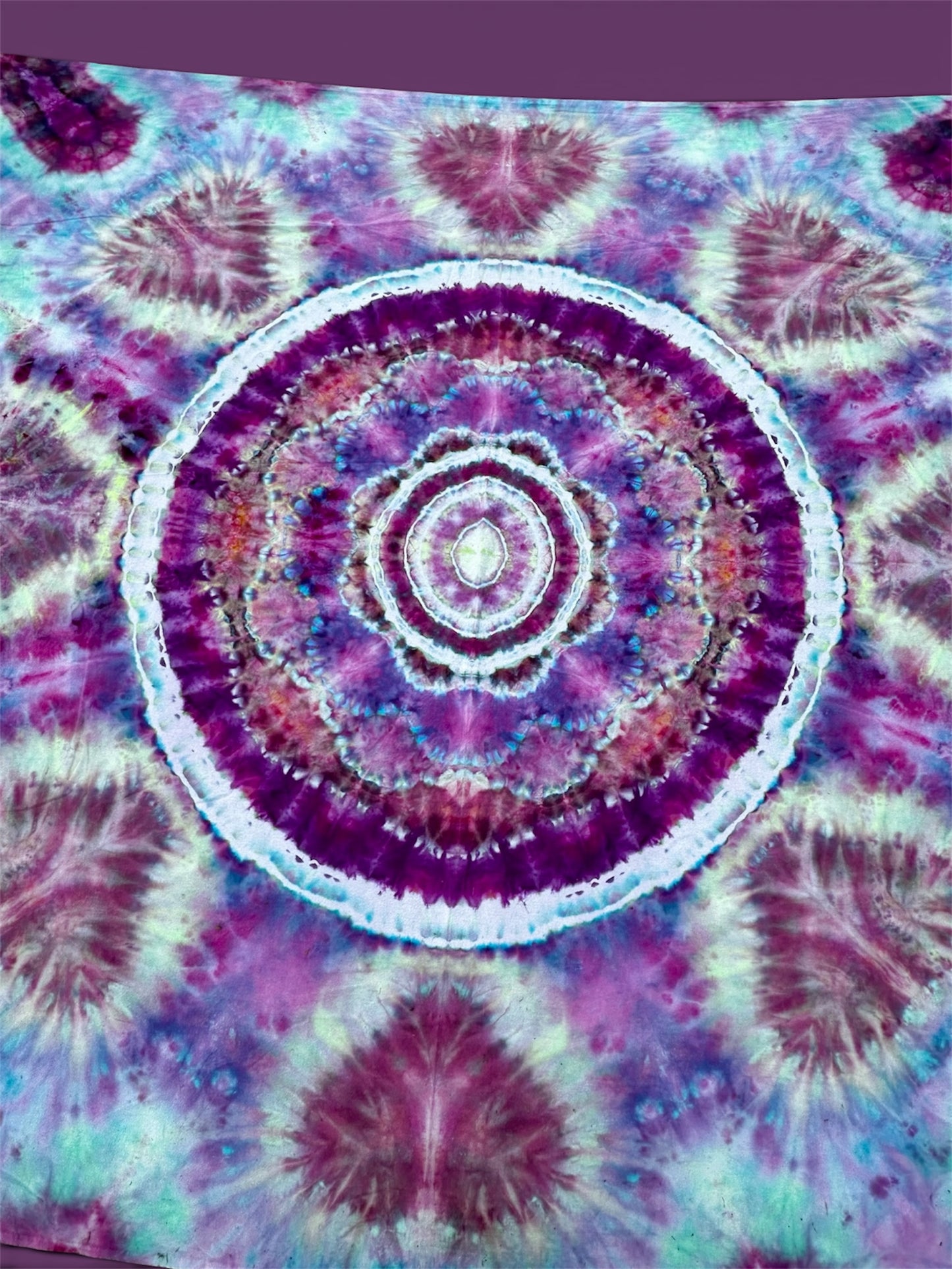 Celestial Heartbeat Tapestry – UV Reactive
