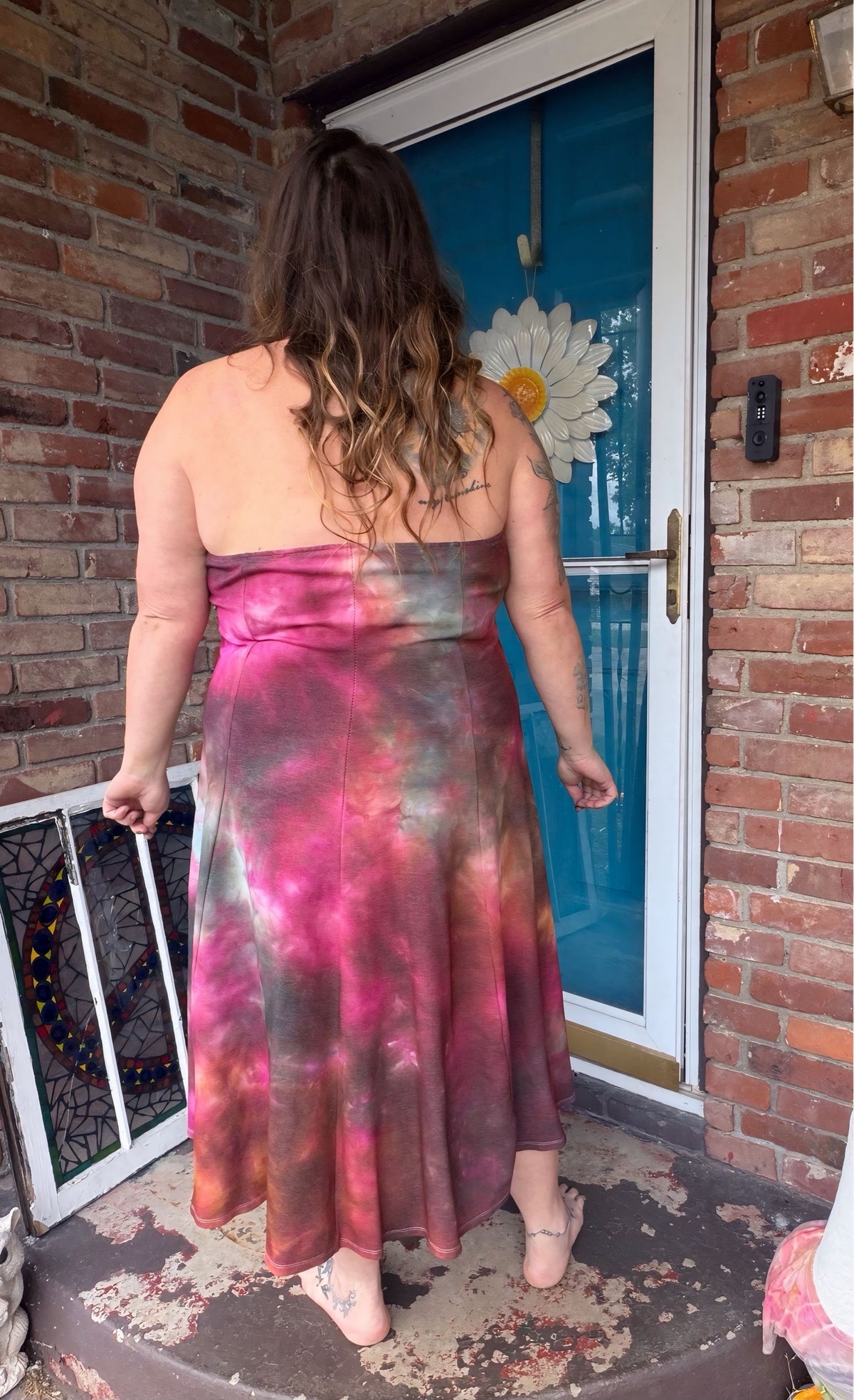 3X Wicked Rose Skies Dress