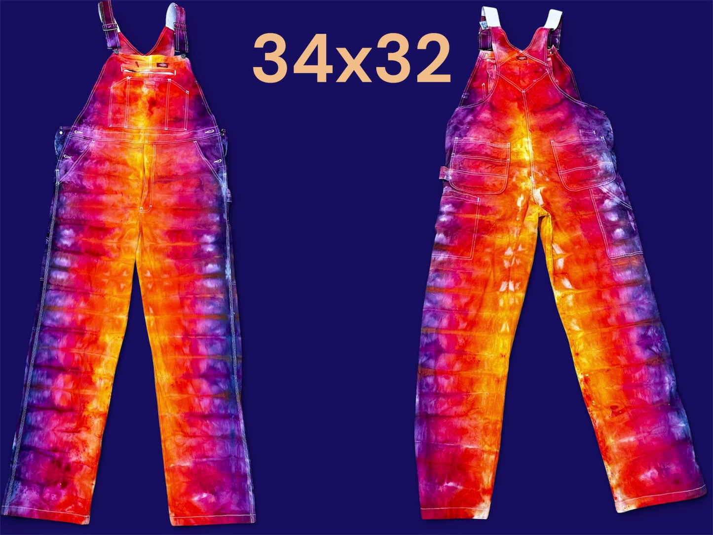 34x32 Sunset Dickies Bibs