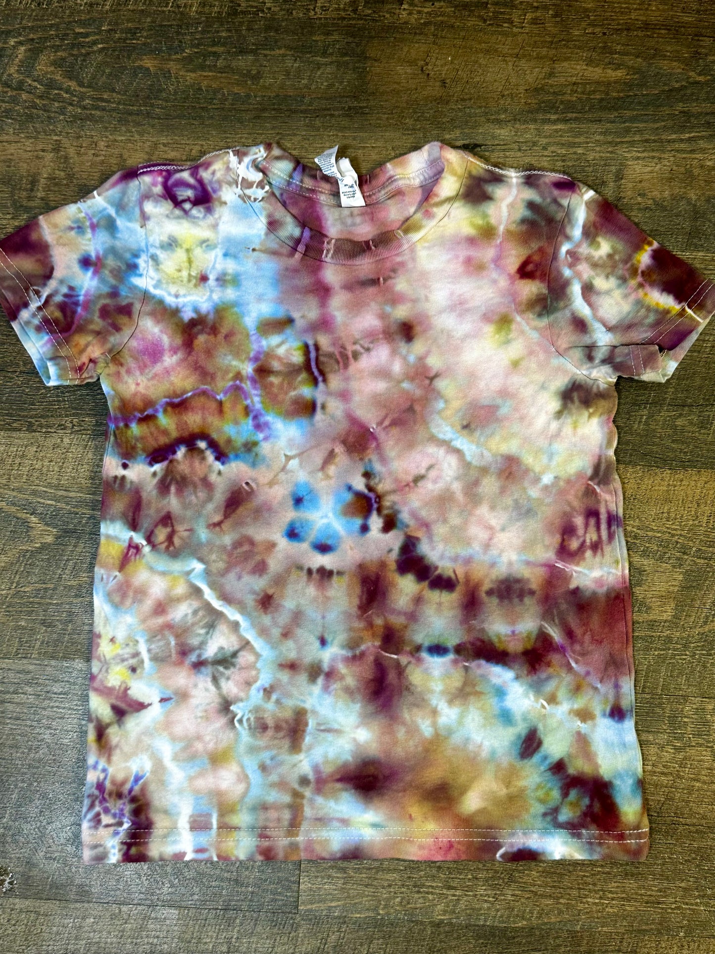 Youth Small Plum Crazy Agate Lace Tee