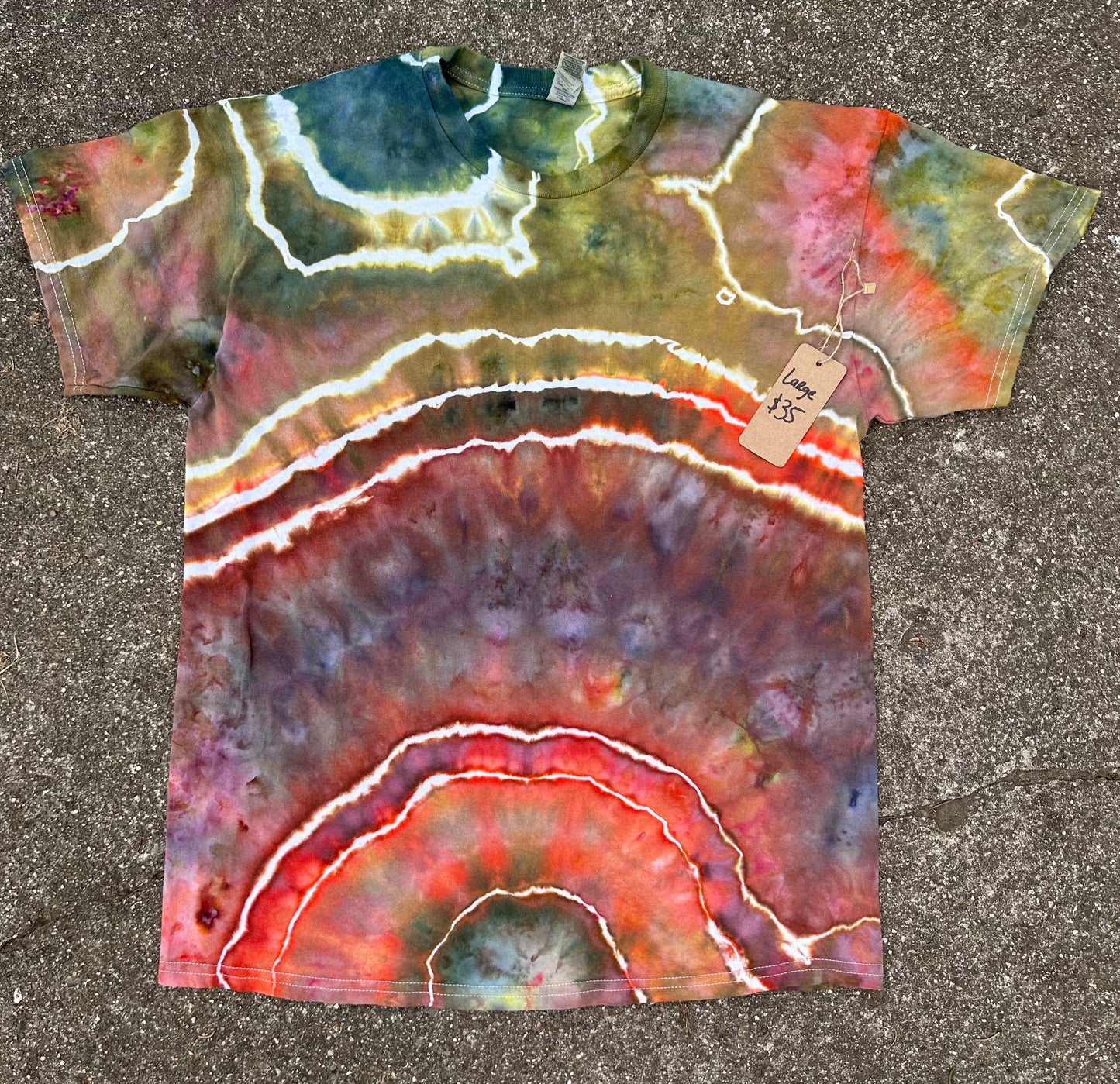 Large Fall Vibed Geode Tee🍂