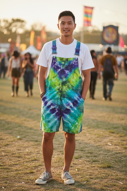 Small Trippy Tide Hoochie Daddy Shortall