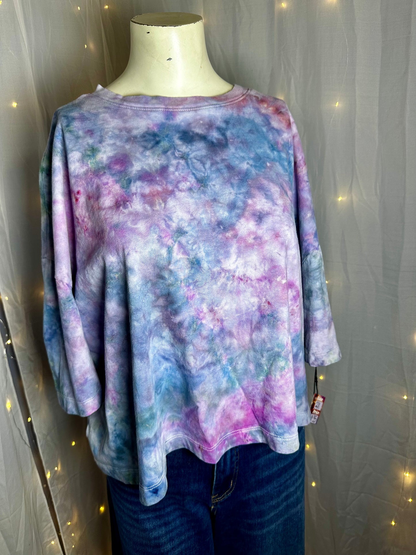 2X Enchanted Fairy Garden Bloom Crop Top