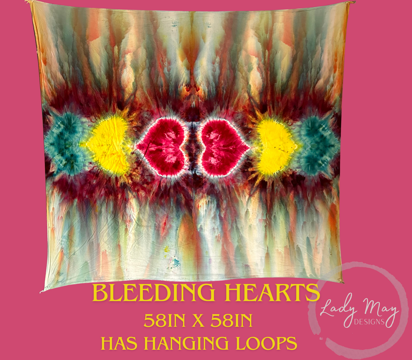 Bleeding Heart Tapestry