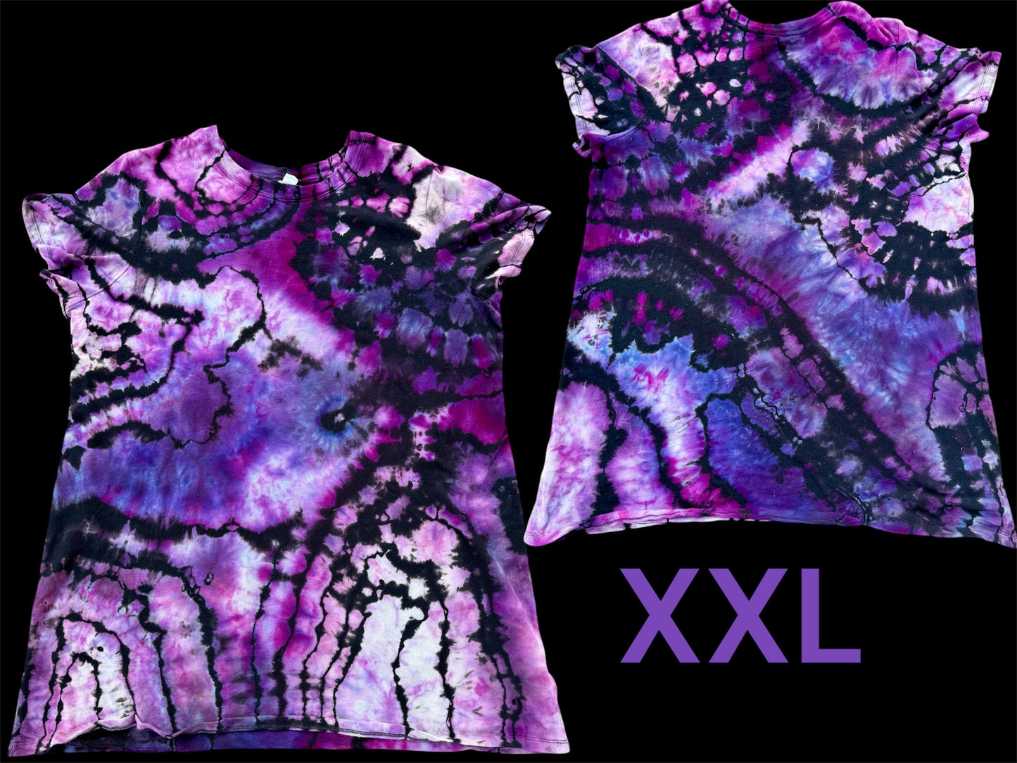 XXL Mystic Amethyst T-Shirt Dress