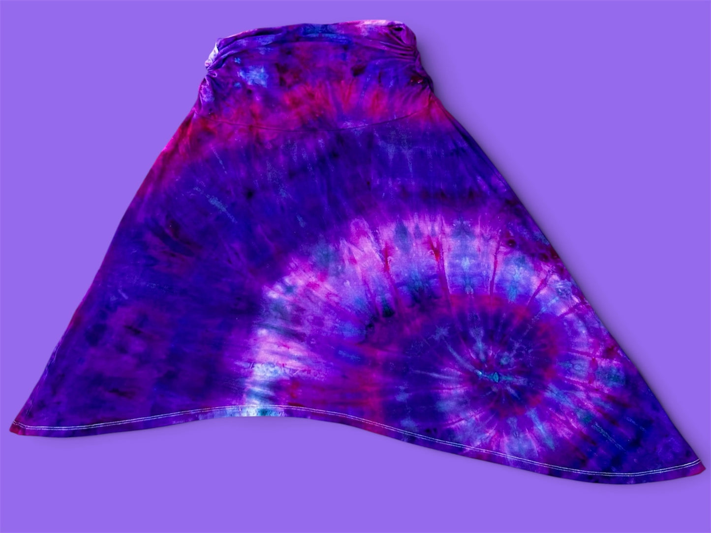 Medium Stardust Tide Asymmetrical Midi Skirt