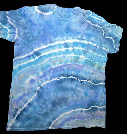 2XL Blue Lagoon Layers Tee