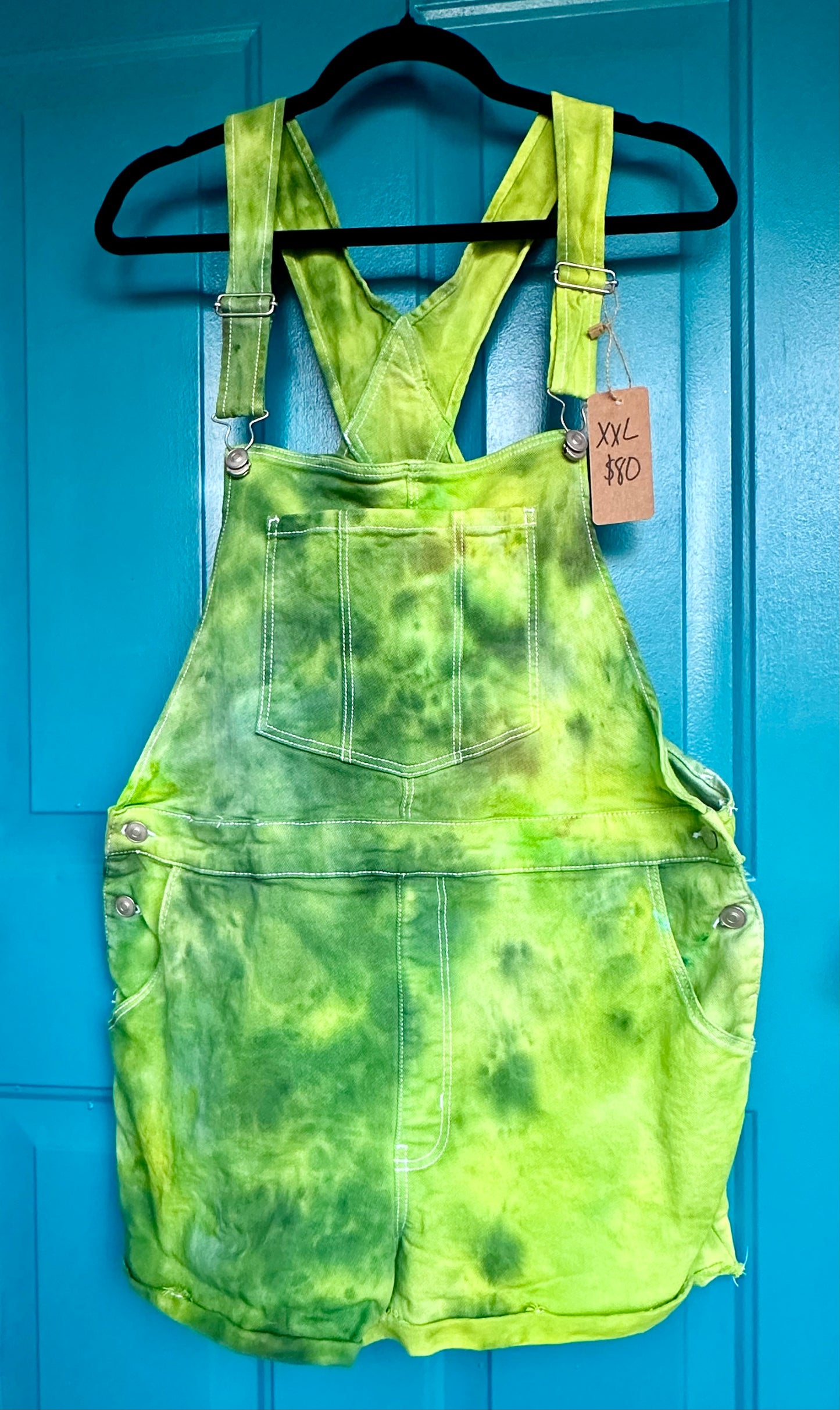 XXL Electric Green Shortall Bibs⚡️