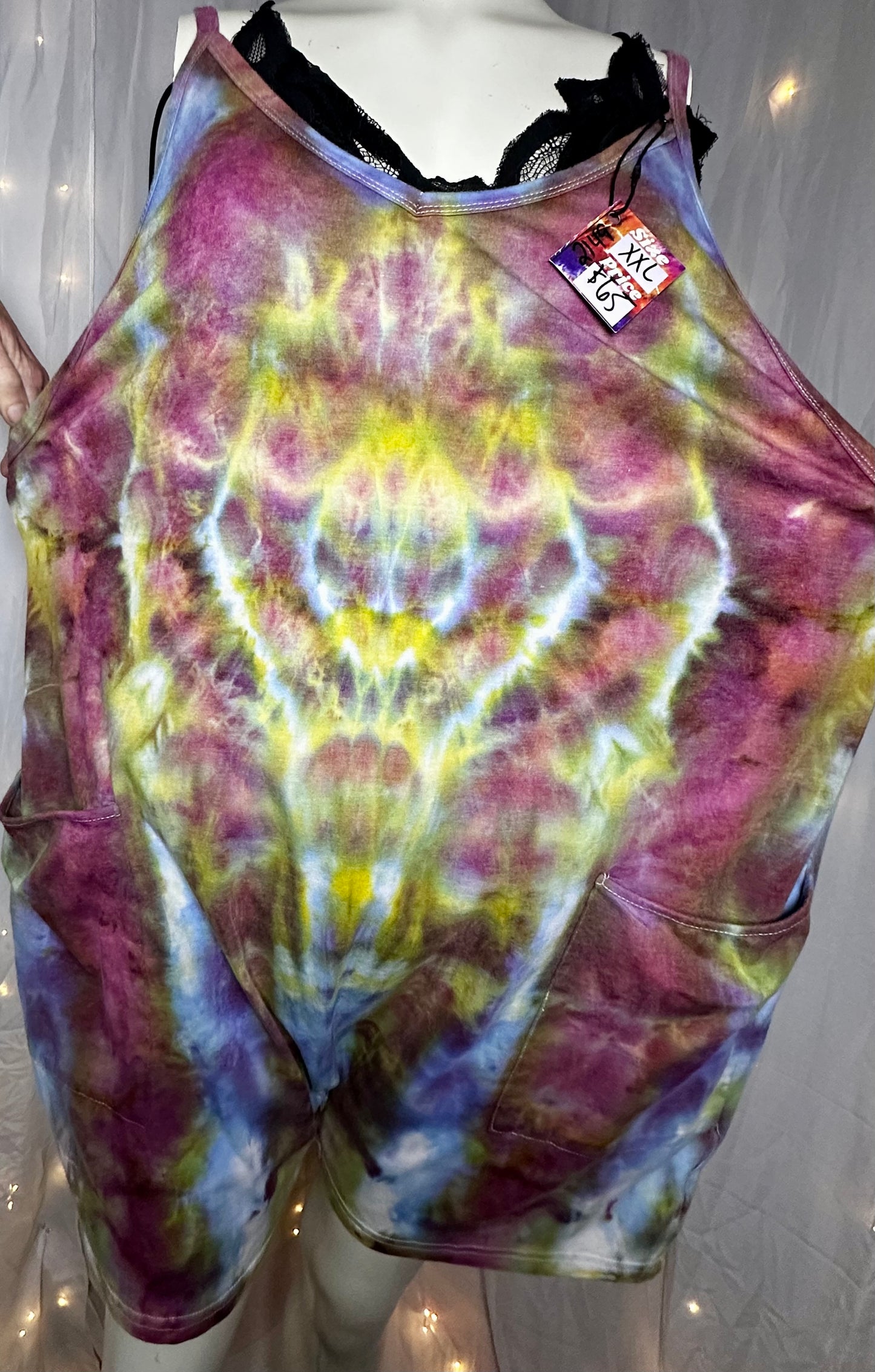 XXL Grunge Garden Pixie Romper