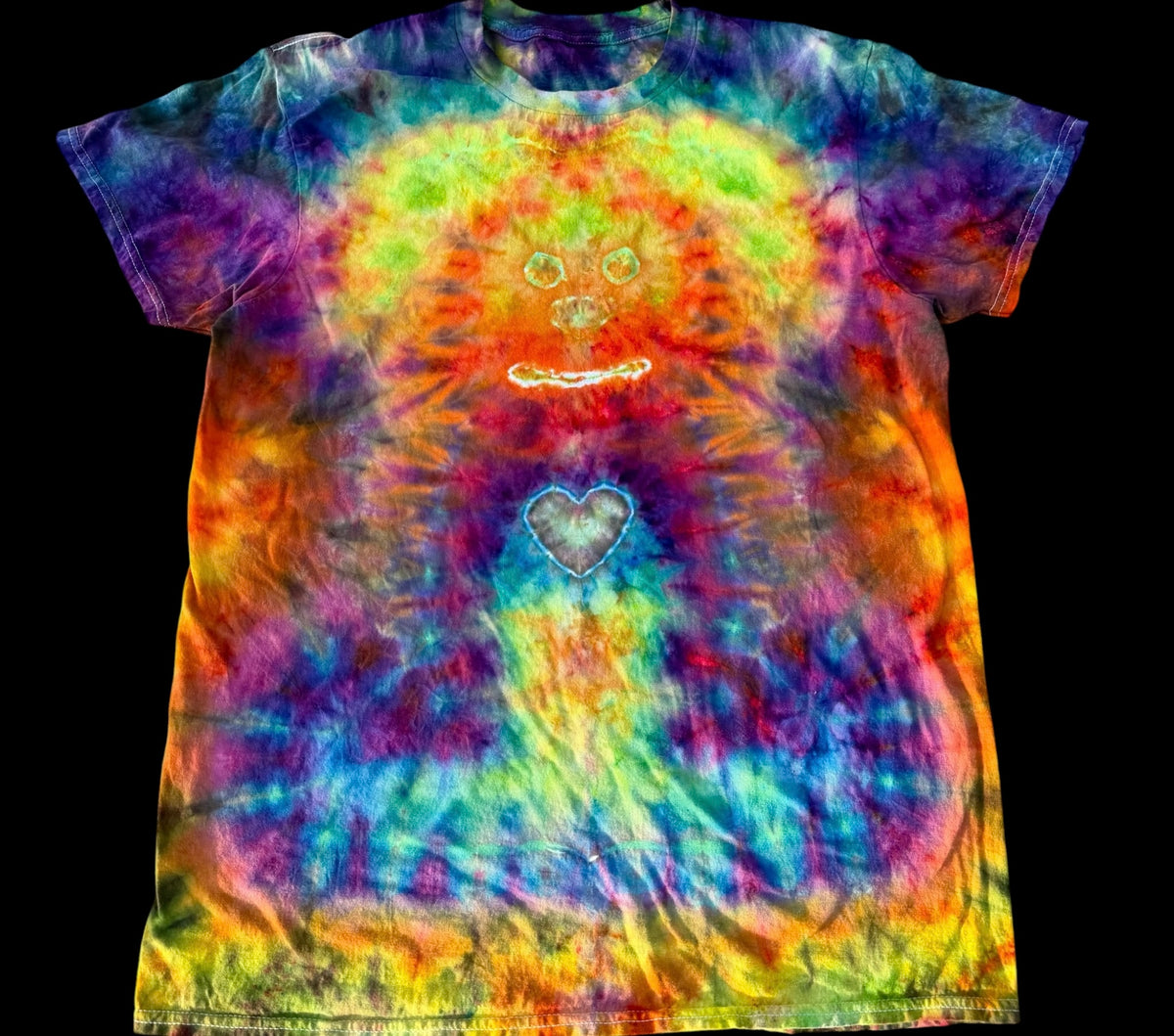 Large Psychedelic Hare-itage Tee Shirt