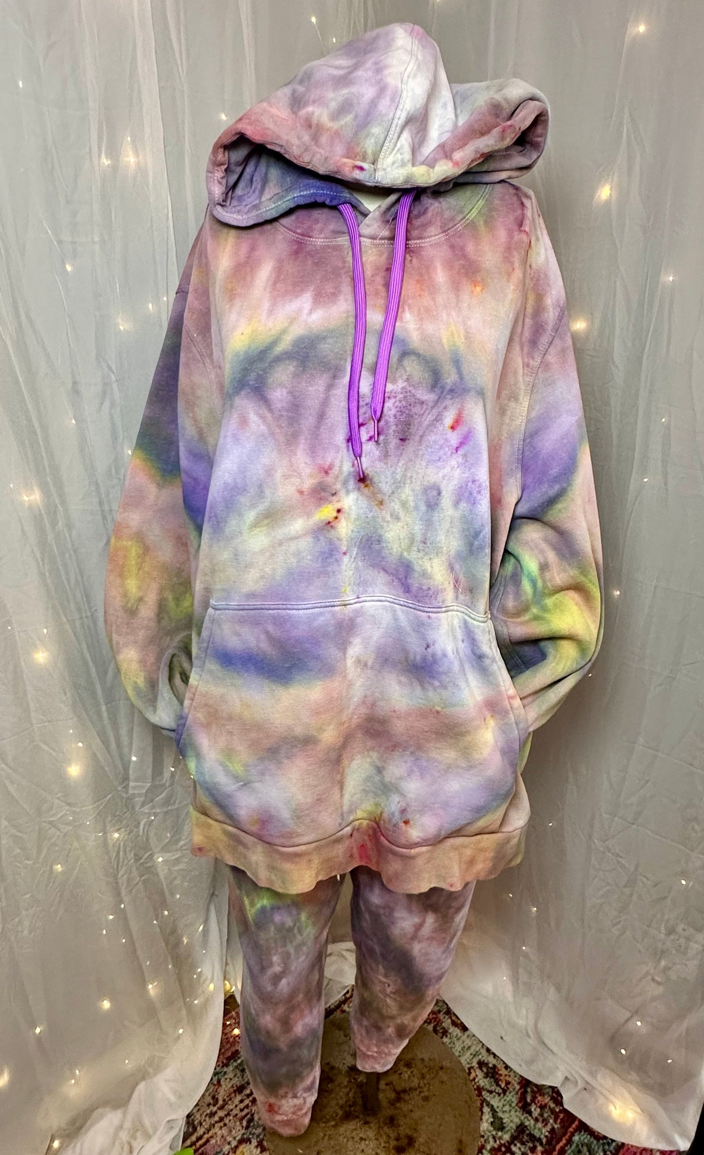 XL  Lavender Aurora Fog Sweatsuit