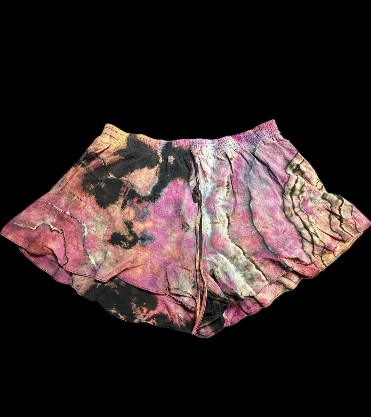 2/3X Ash & Ruffle Shorts