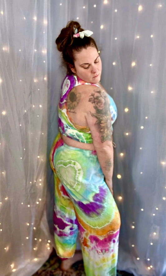 2X/3X Cosmic Candy Heart Glow UV Reactive Set- 2PC