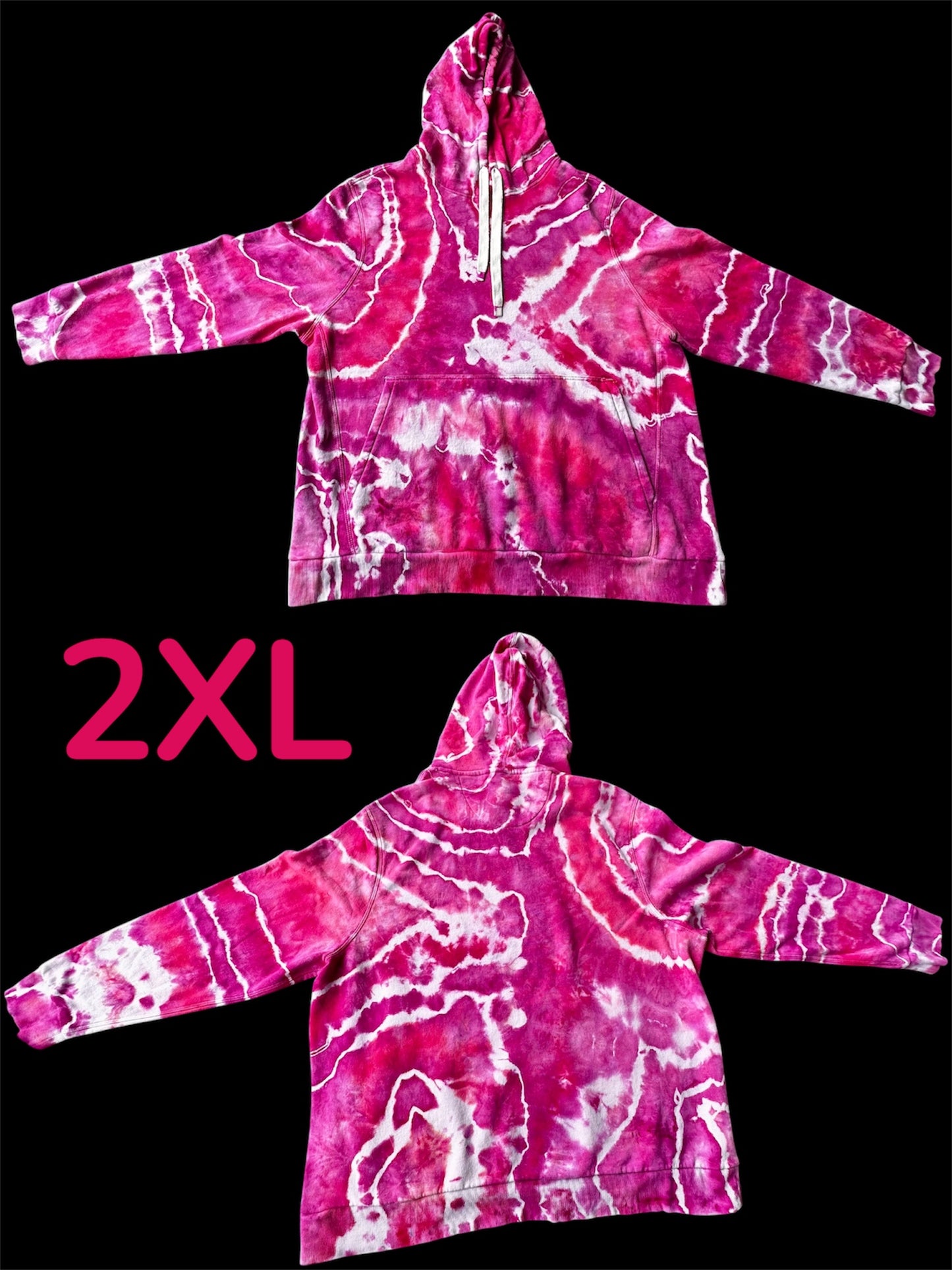 2XL Electric Rose Hoodie