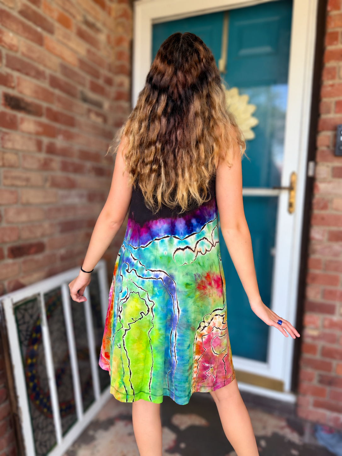 Small Mystic River Flow Swing Dress
