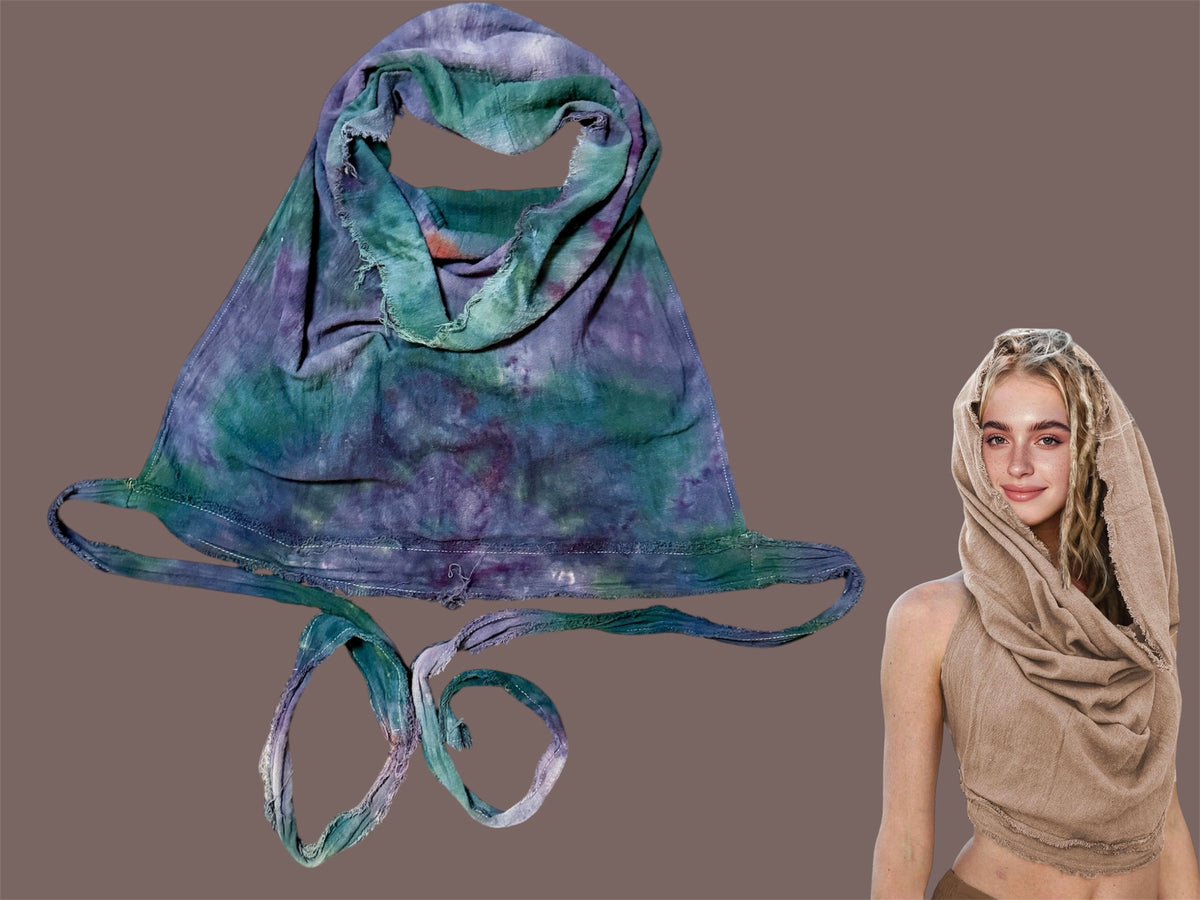 One Size Mystic Moss Hooded Crop