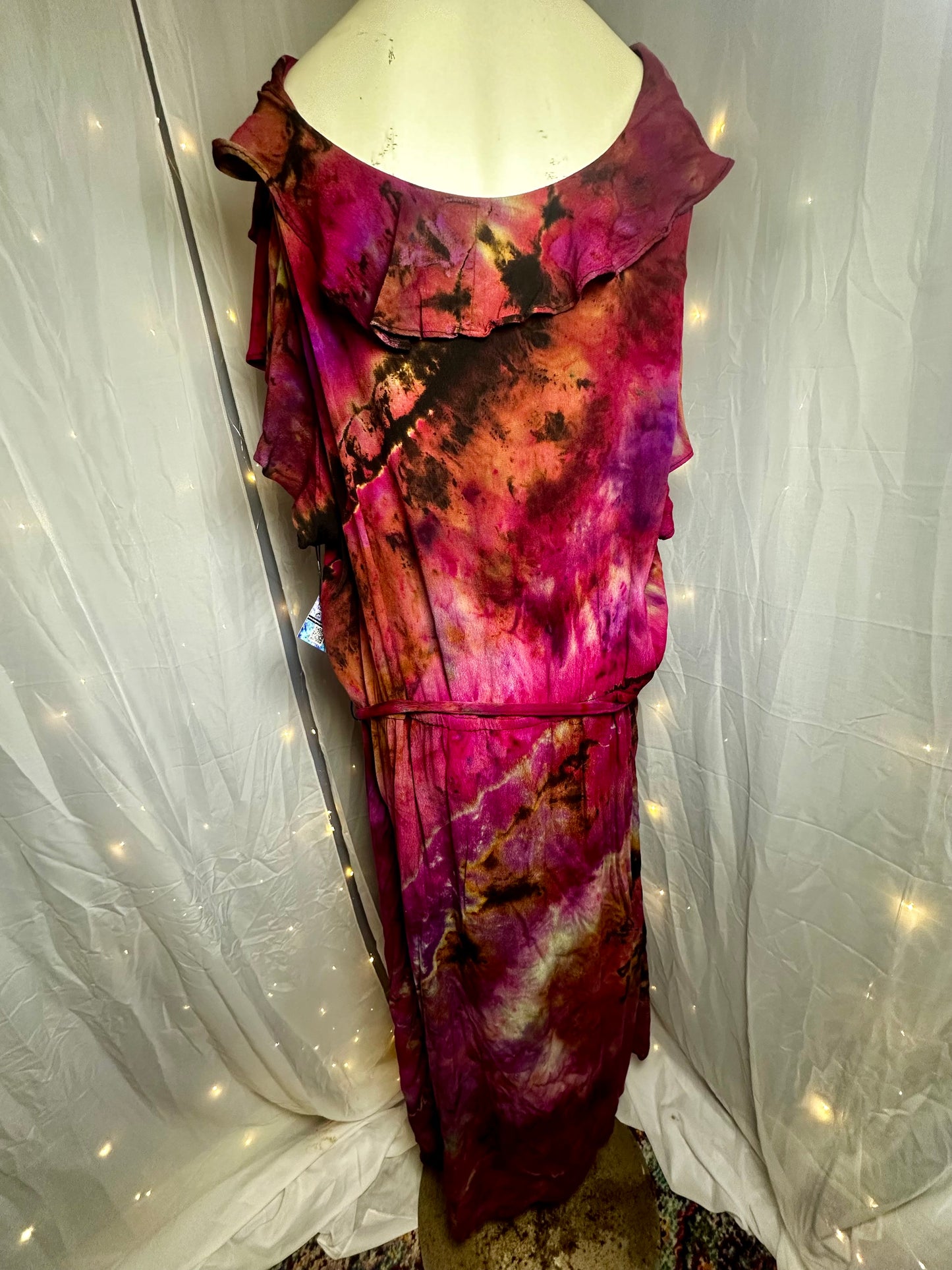 4X Rustic Berry Bloom Dress