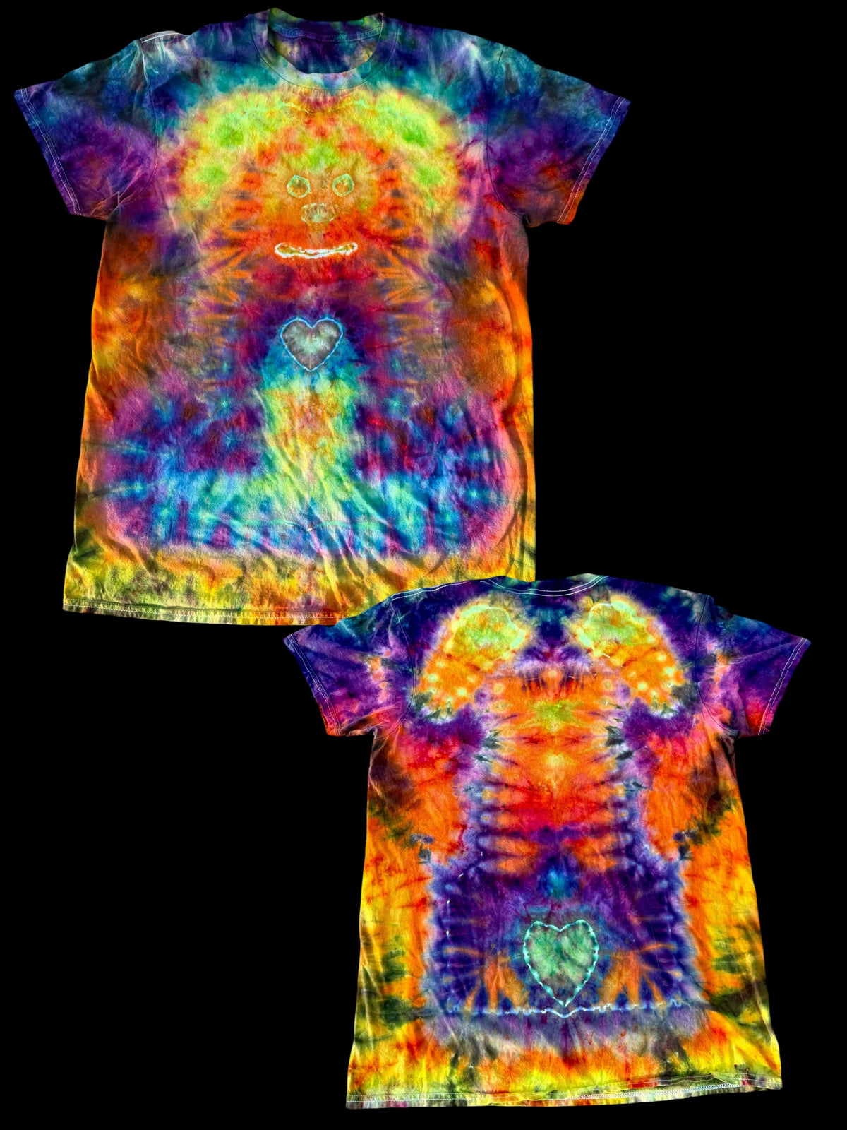 Large Psychedelic Hare-itage Tee Shirt