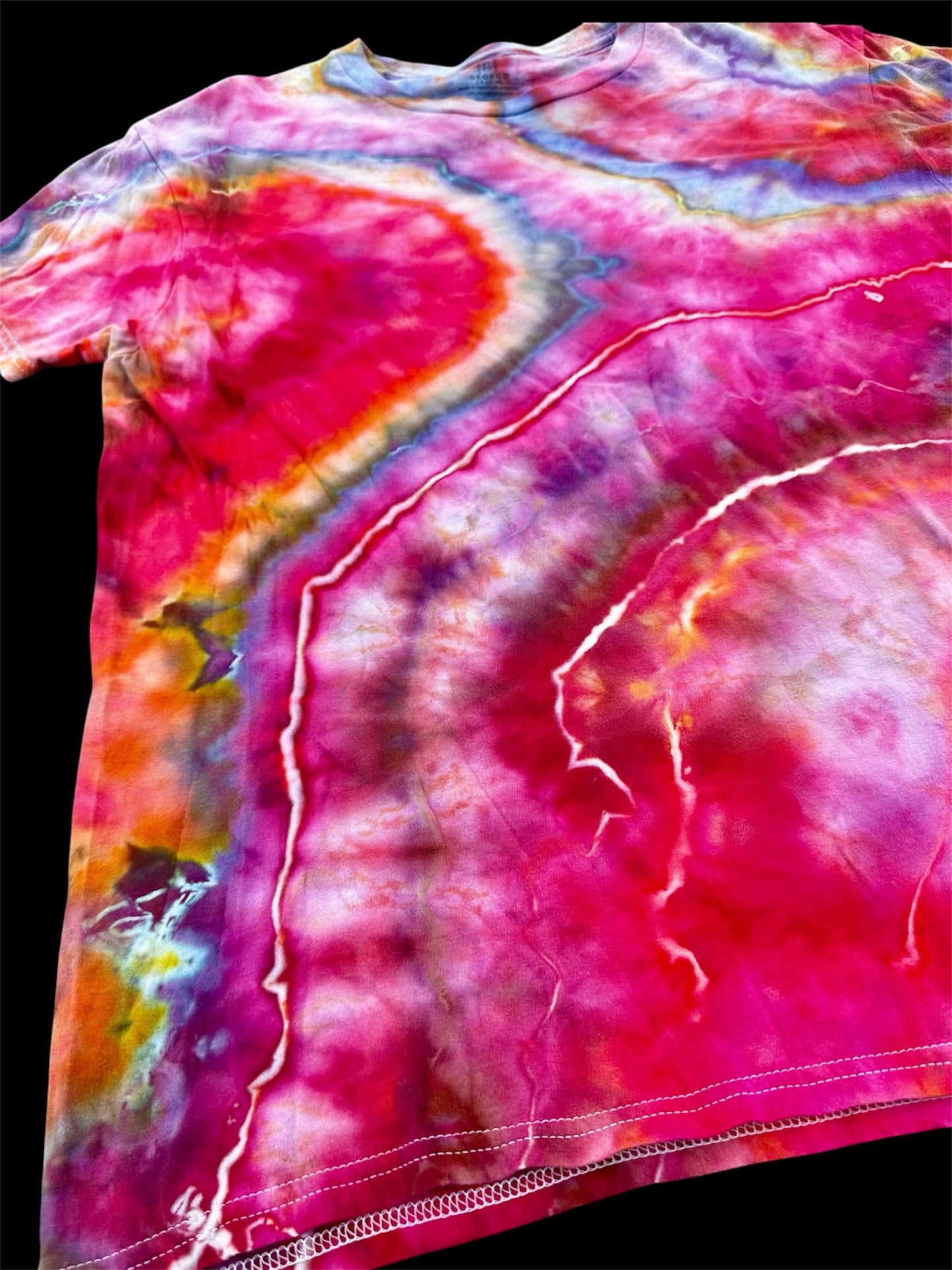 Large Trippy Rainbow Melt Tee