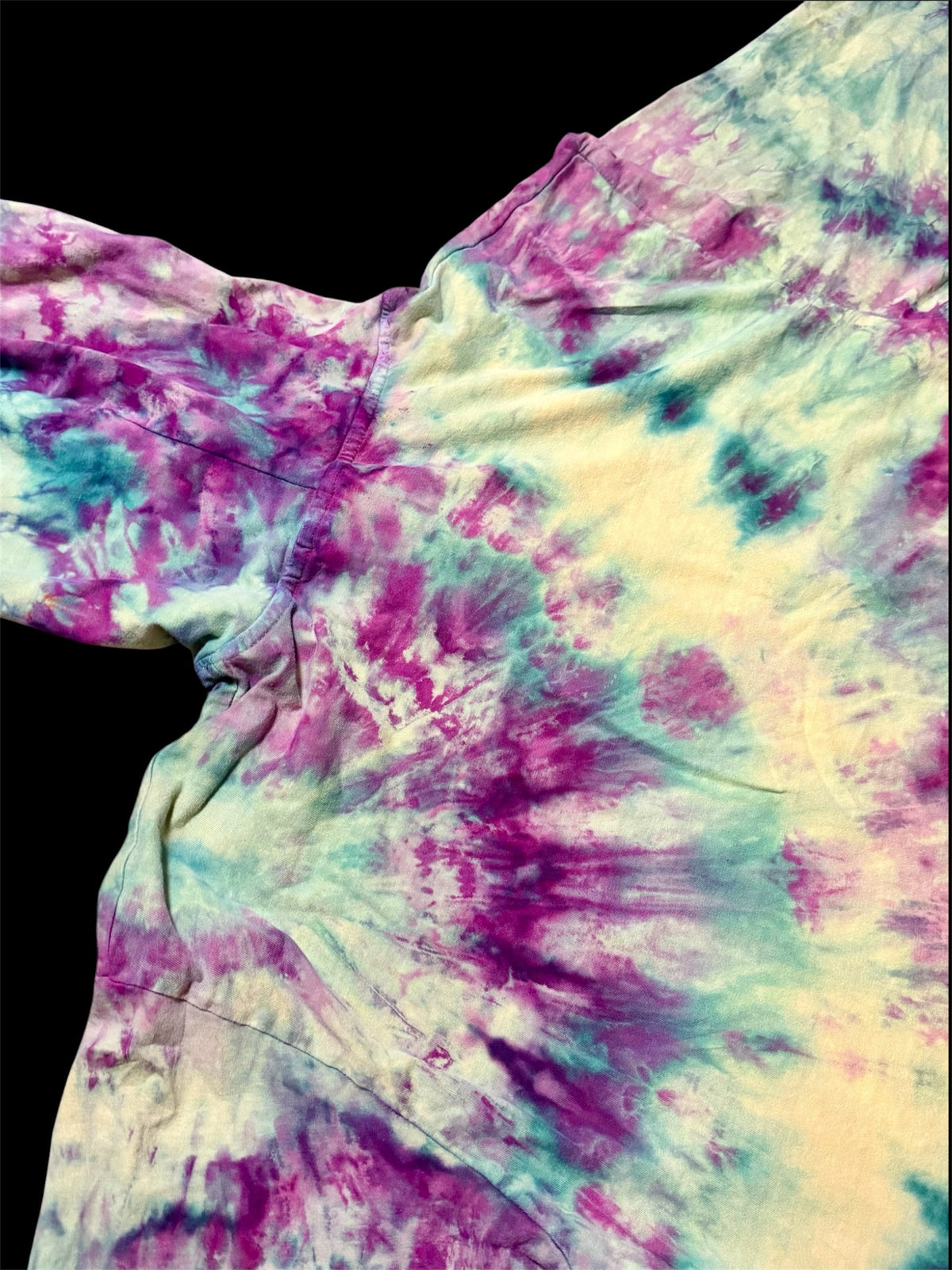 Medium Electric Meadow Long Sleeve Hooded Shirt