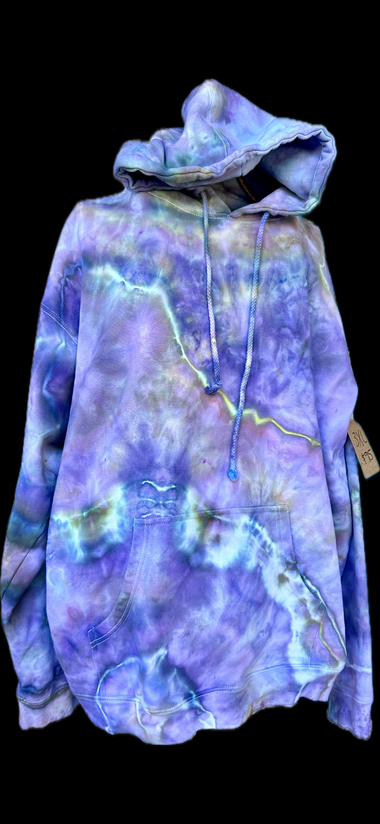 3XL Mother of pearl Hoodie