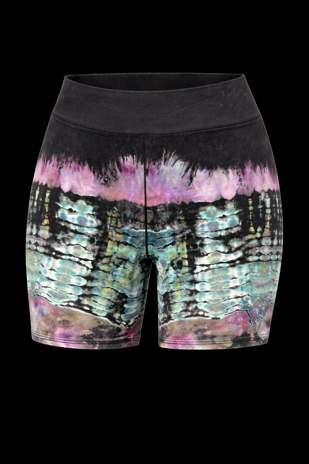 Medium/Large Sea Glass Shell Biker Shorts