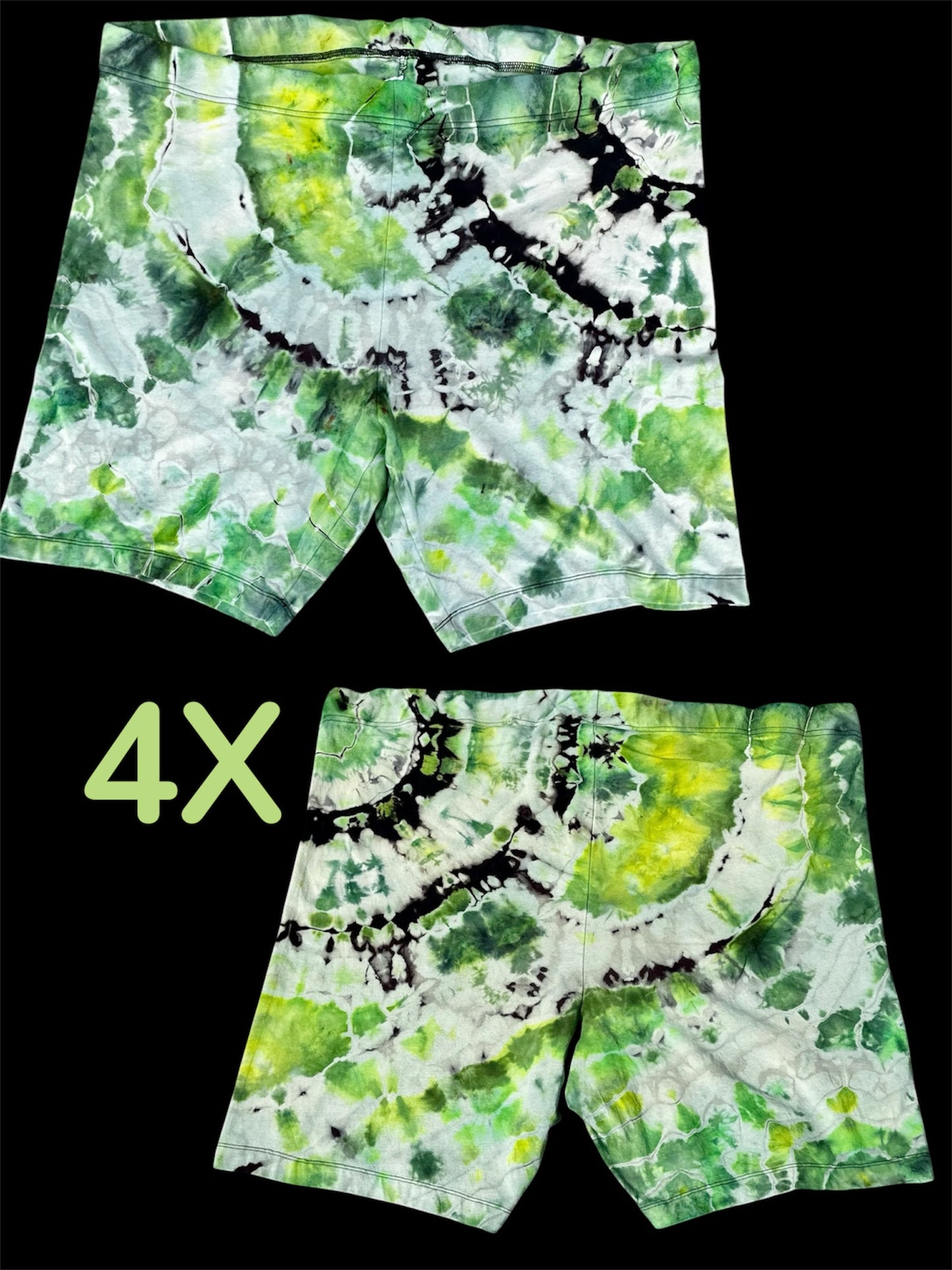 4X Wild Fern Biker Shorts