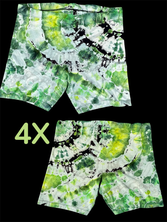 4X Wild Fern Biker Shorts