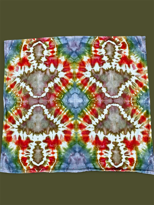 Vintage Spore Bloom Kitchen Towel