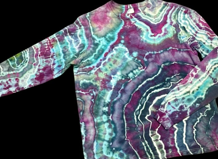 2XLT Galaxy Tide Geode Long Sleeve Tee