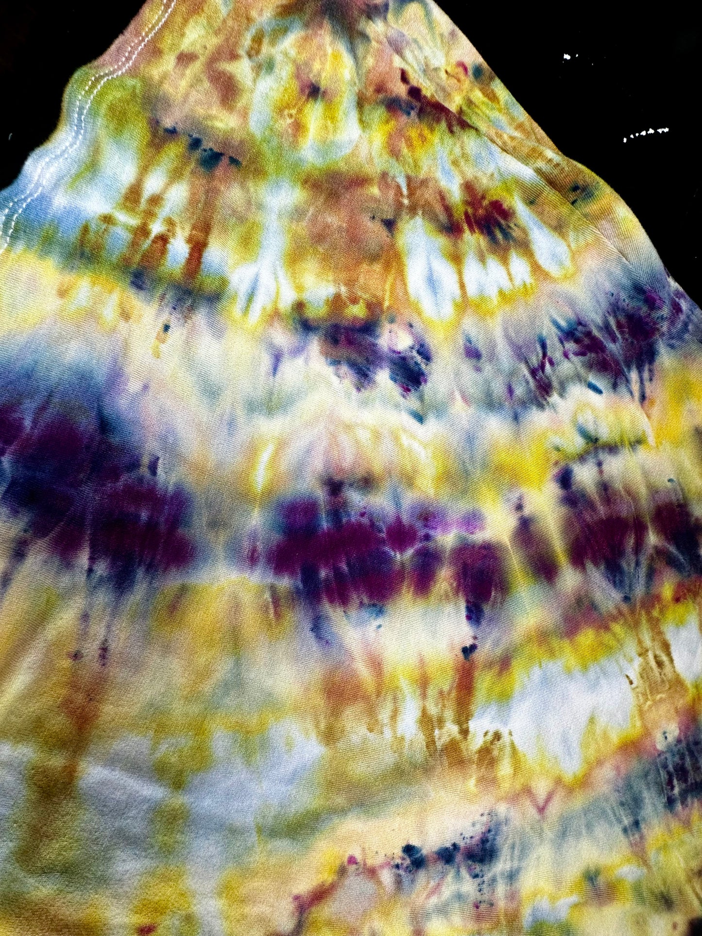 Large Moss & Honey Marble Tank Top