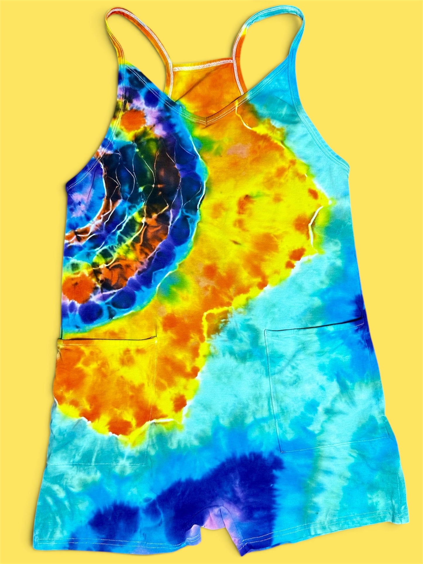 Youth L/XL Sunburst Lagoon Romper