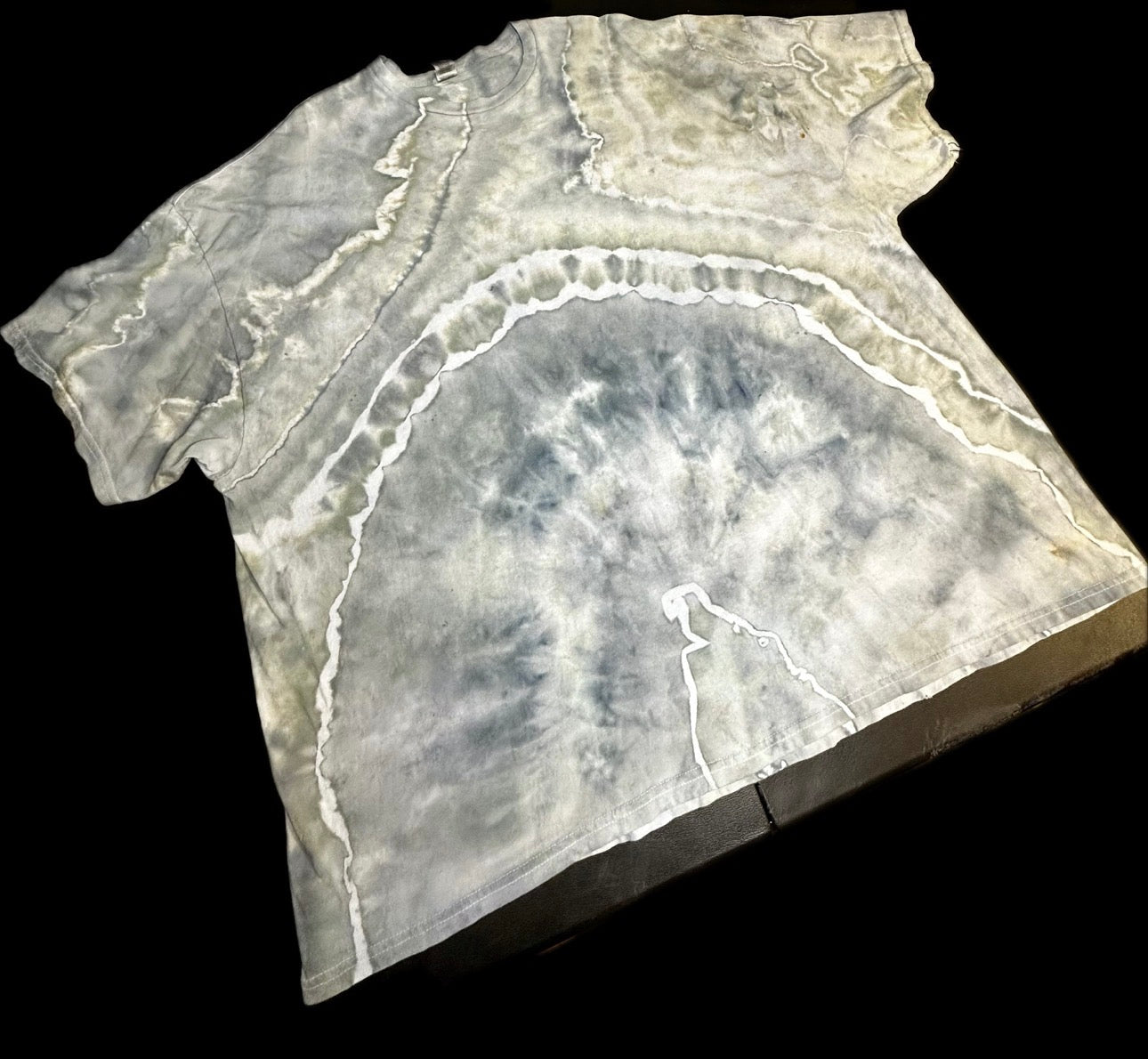 5XL Stone Echo Tie-Dye Tee
