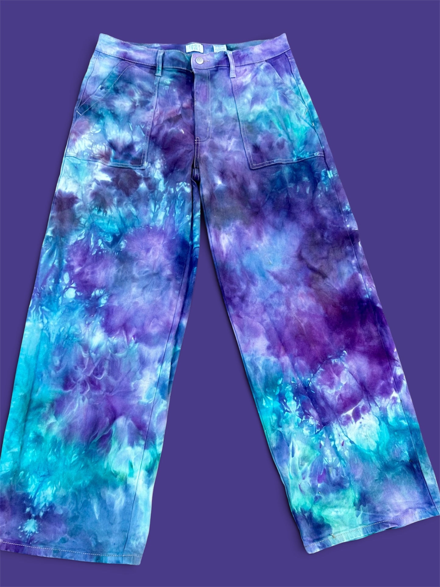 Women’s 14 Enchanted Tide Wide Leg Denim Jeans