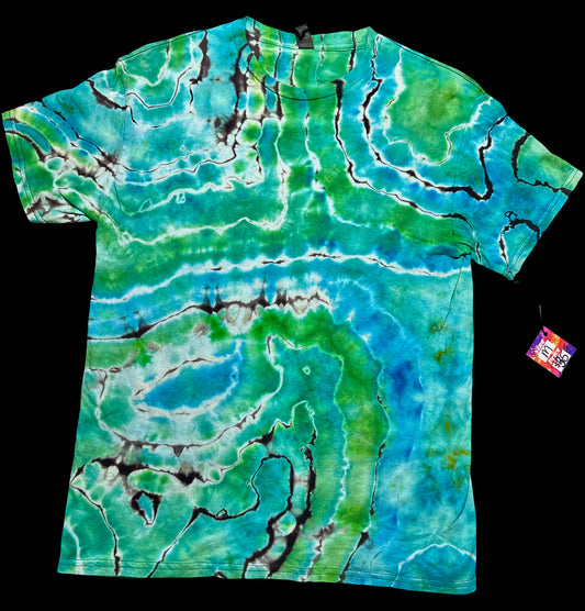 Medium Emerald Tide Geode Tee