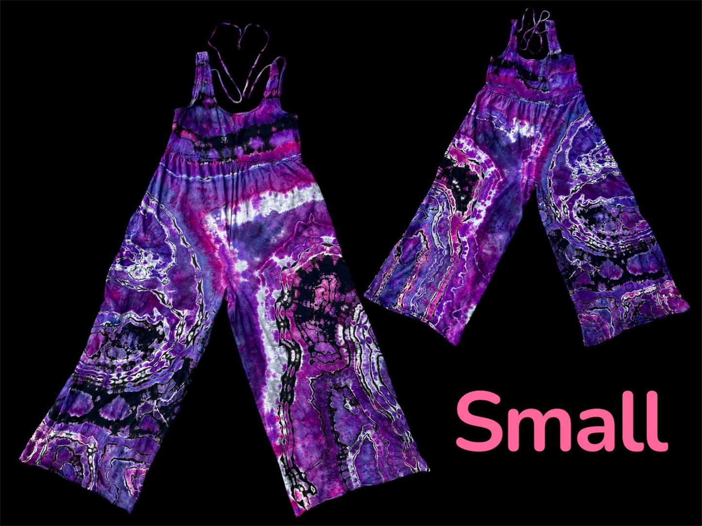 Small Amethyst Abyss – Reverse Dyed American Eagle Jumpsuit