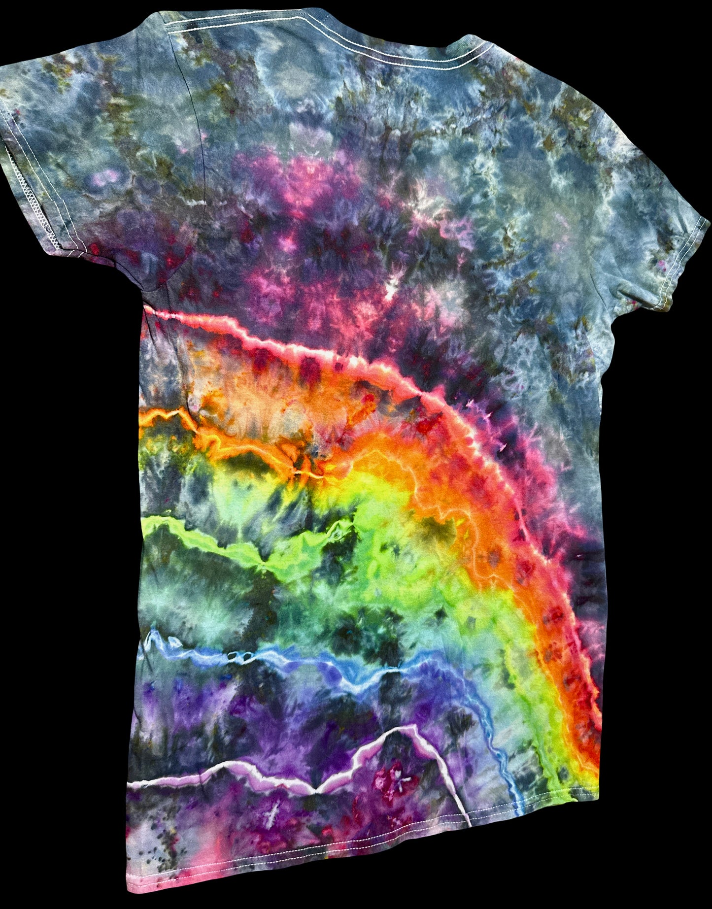 Medium Electric Rainbow Geode