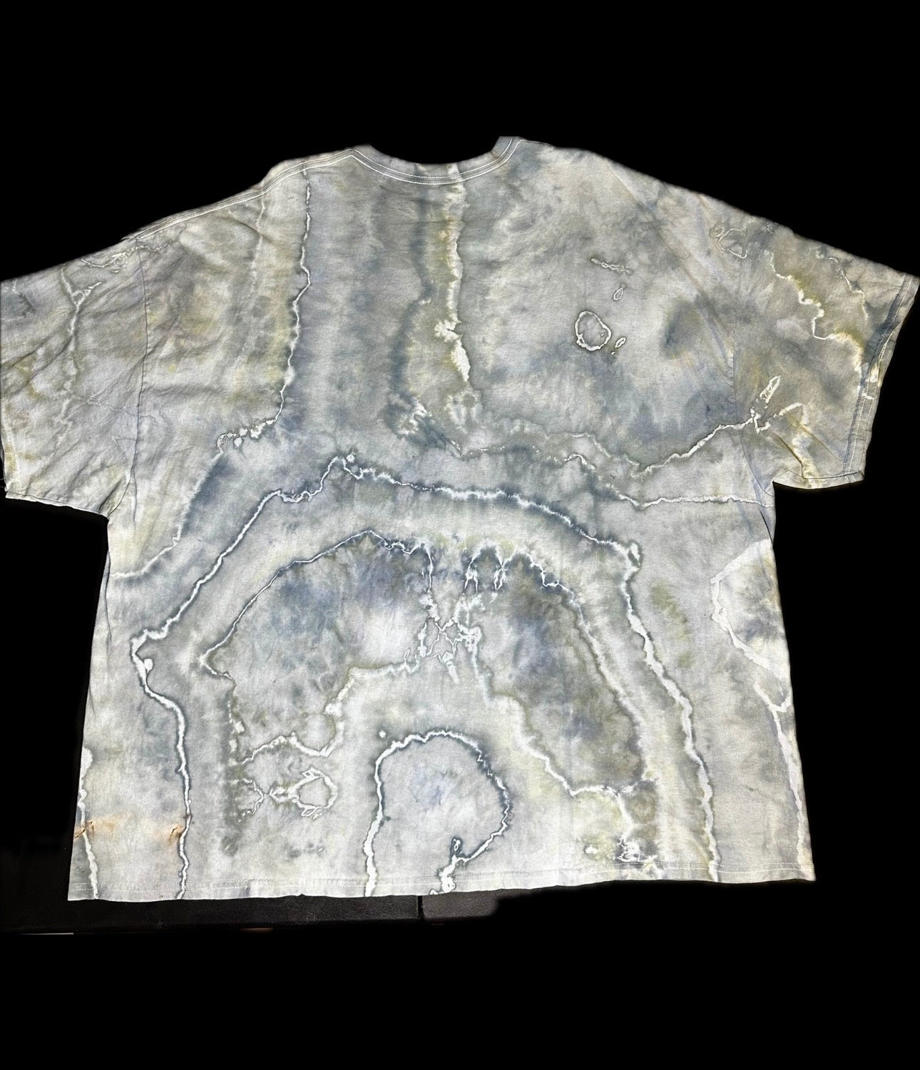 5XL Stone Echo Tie-Dye Tee