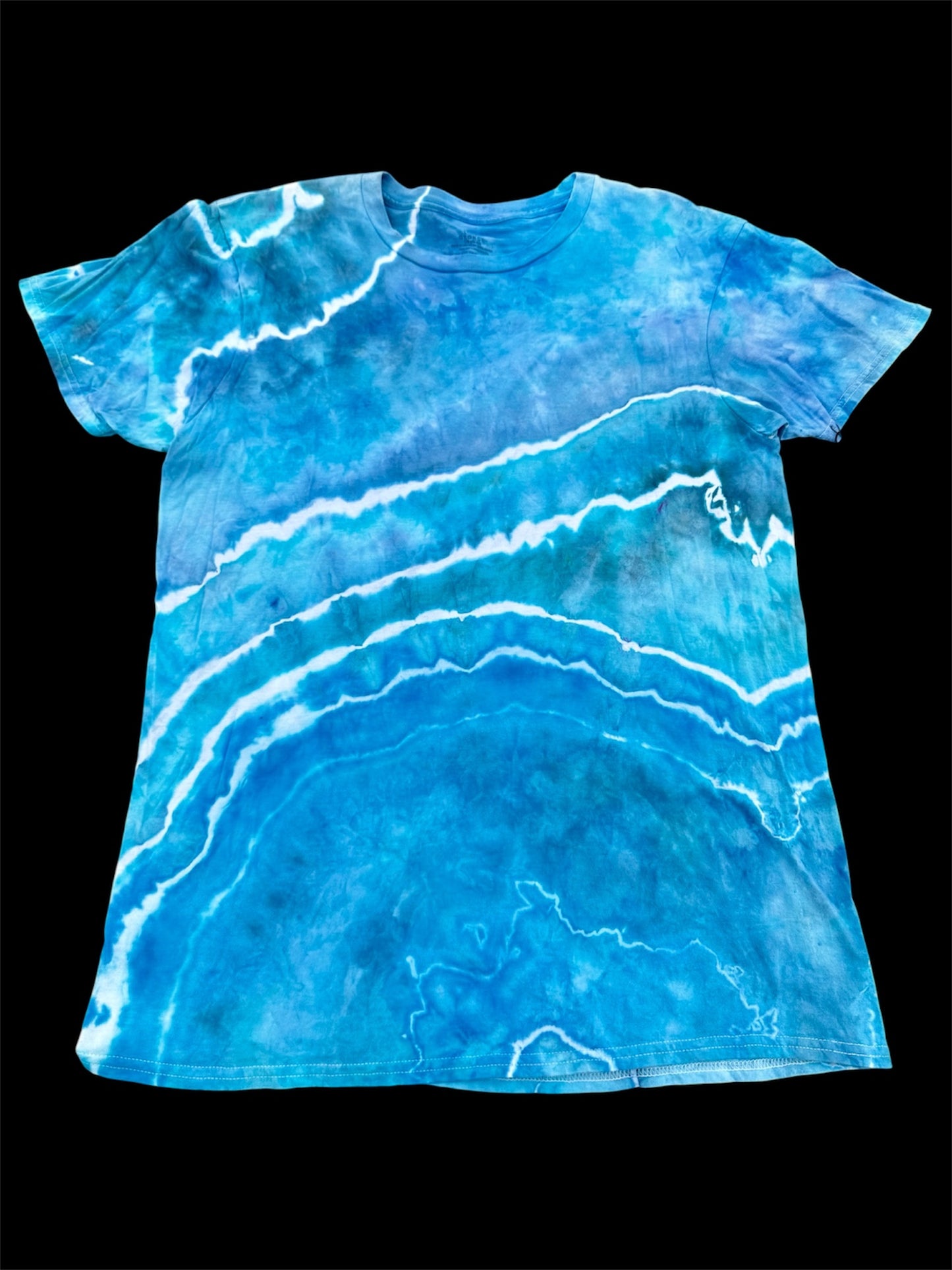 Large Cerulean Current Tee