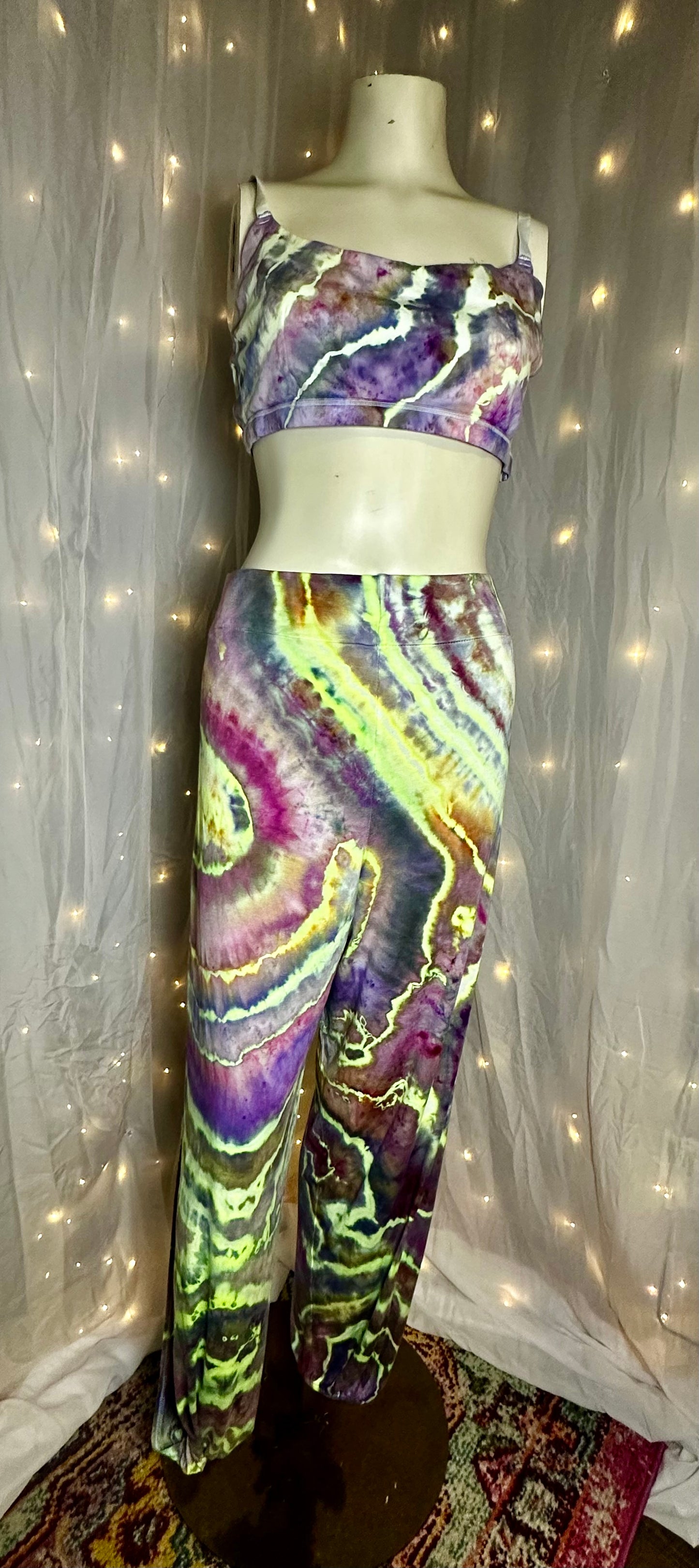 XXL Geode Glow Two Piece UV Reactive Set