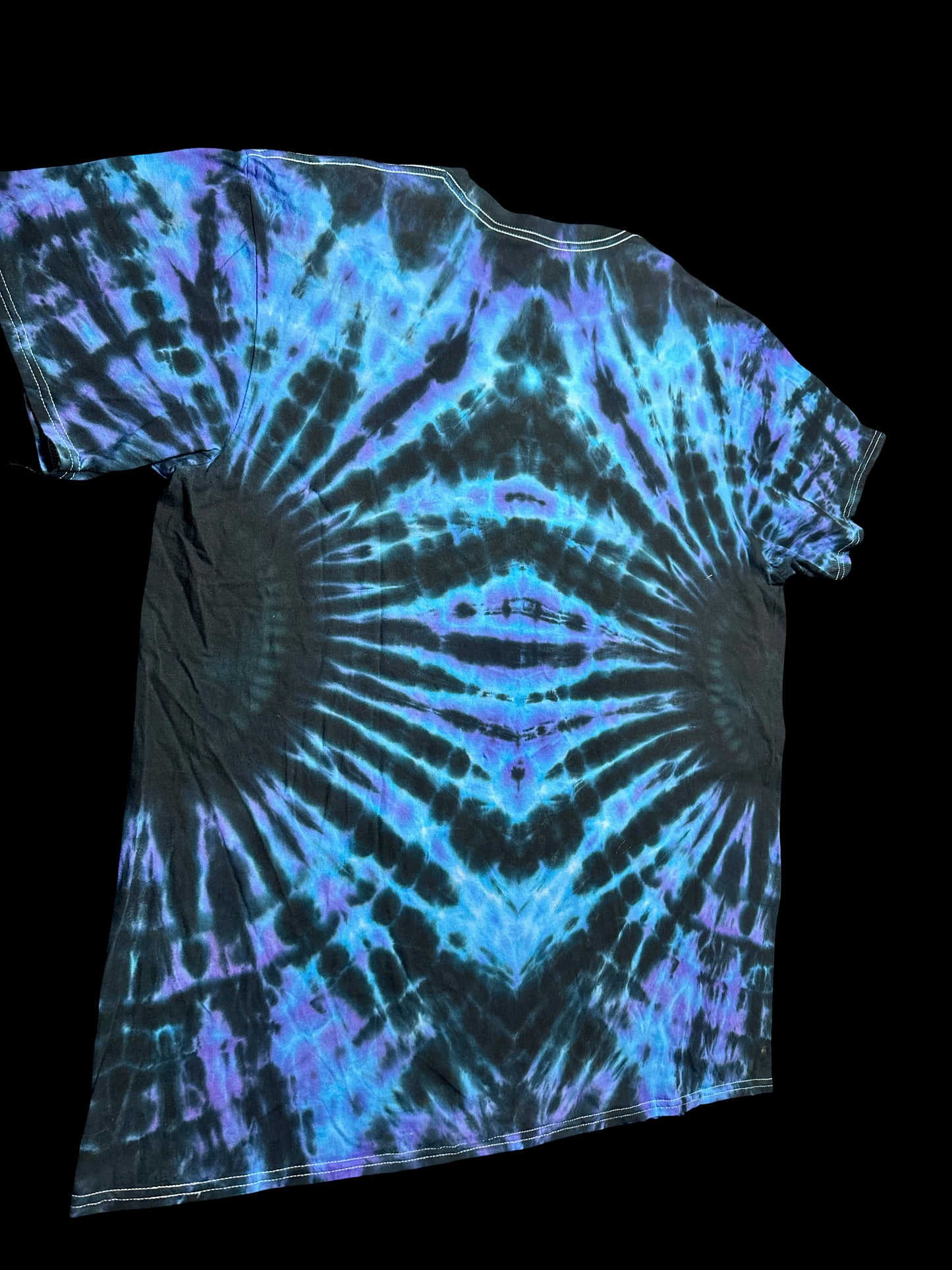 2XL Electric Blue Violet Pulsewave Tee