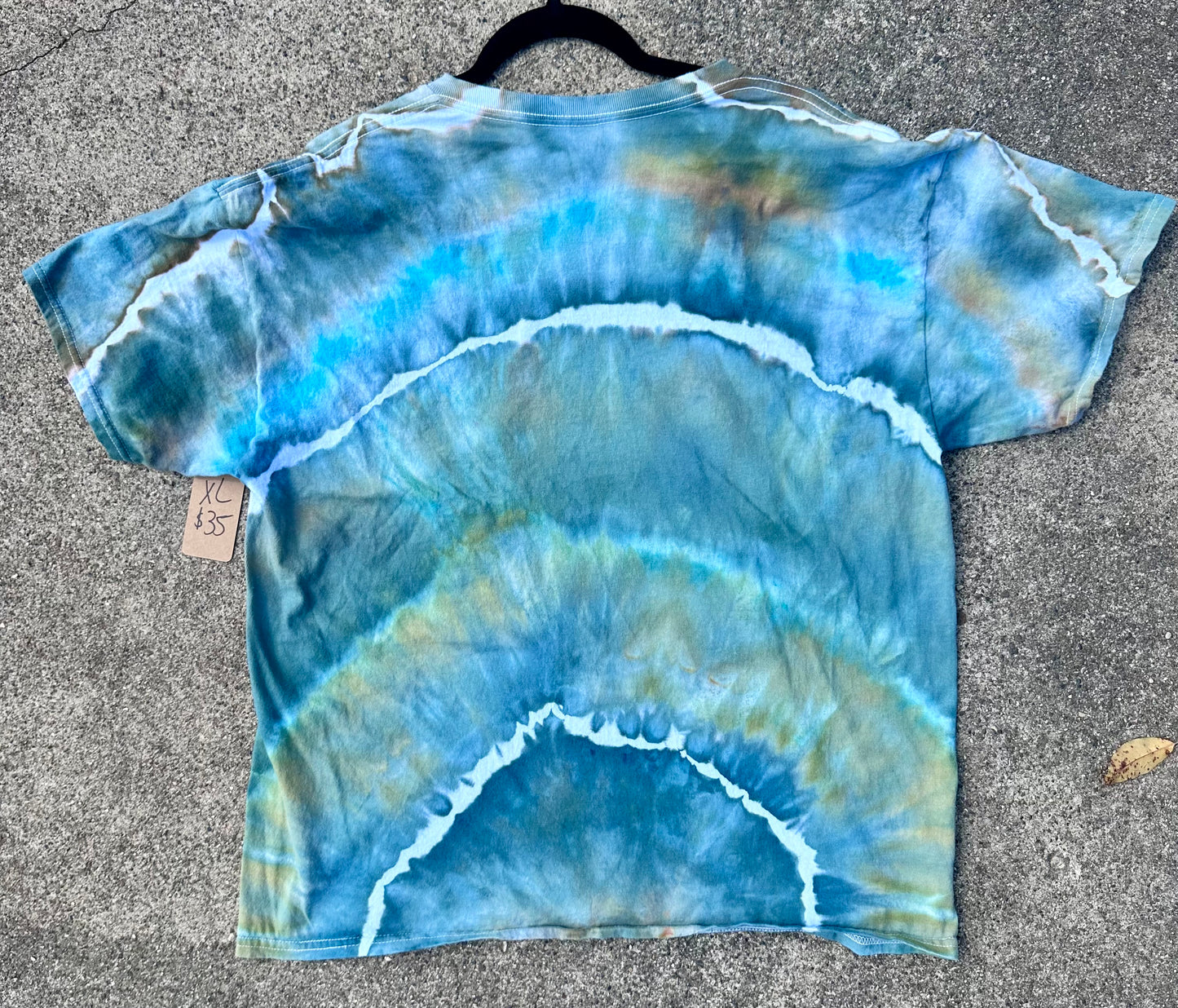 XL Teal/Green/Bronze Tee 🏝️