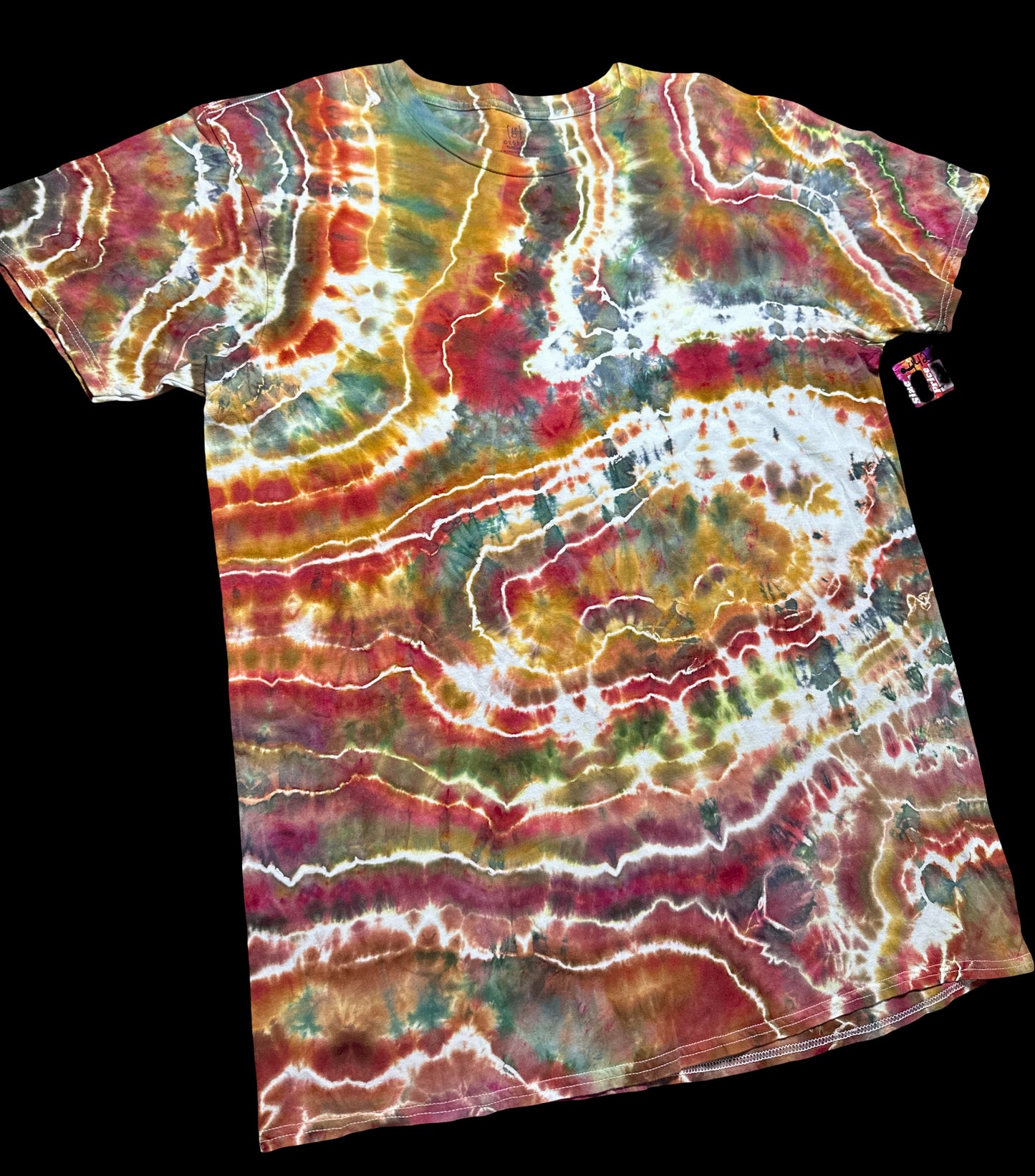 XL Rustic Rainbow Ripple Tee