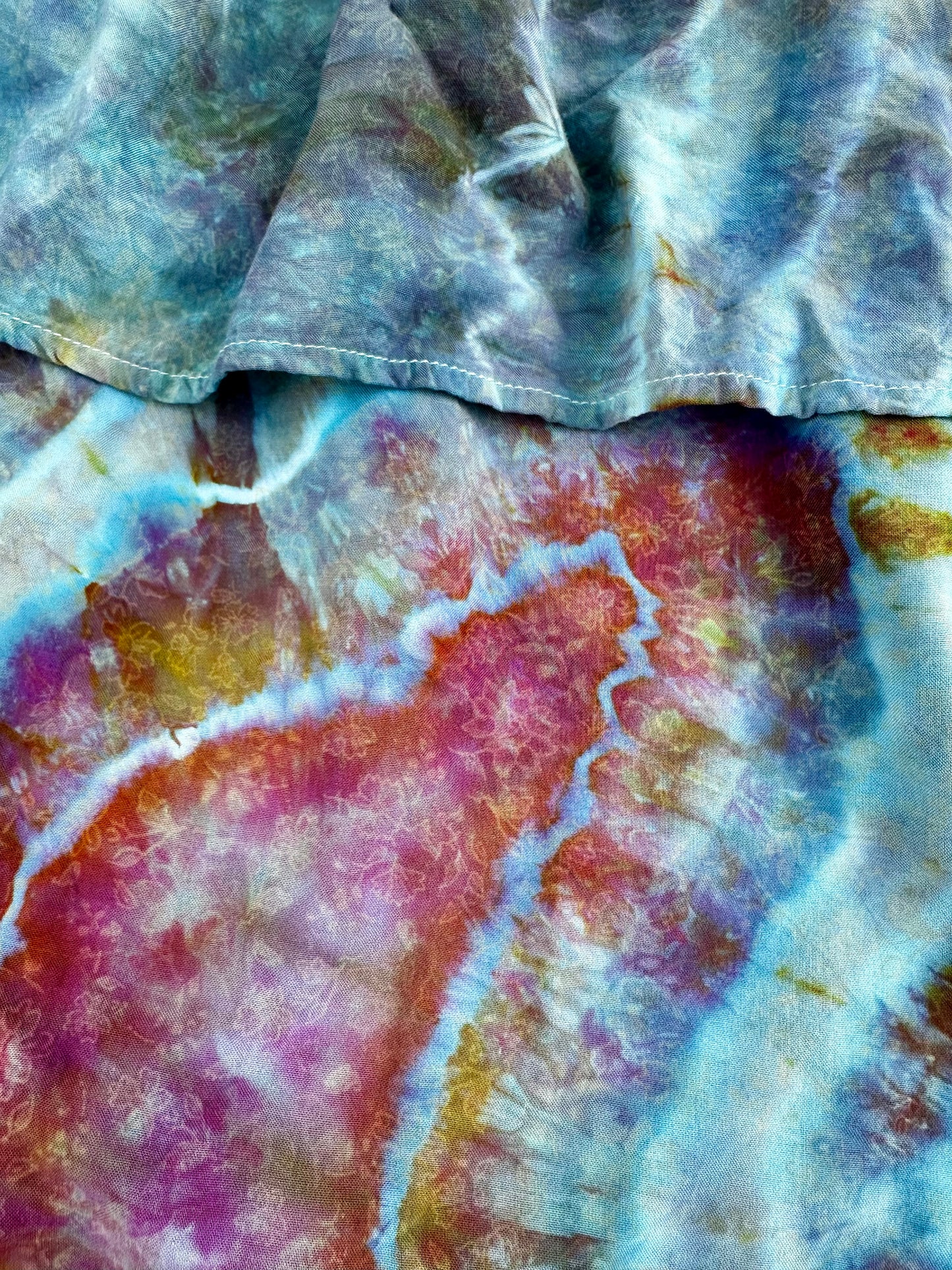 5X Prismatic Tide Mini Skirt
