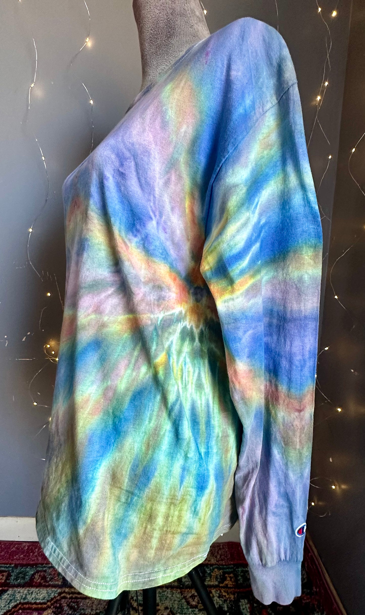 Medium “Aurora Fog” Long-sleeve tee