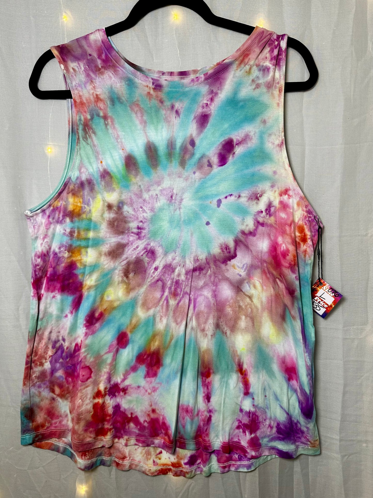 Large Sugar Sky Swirl Tank Top