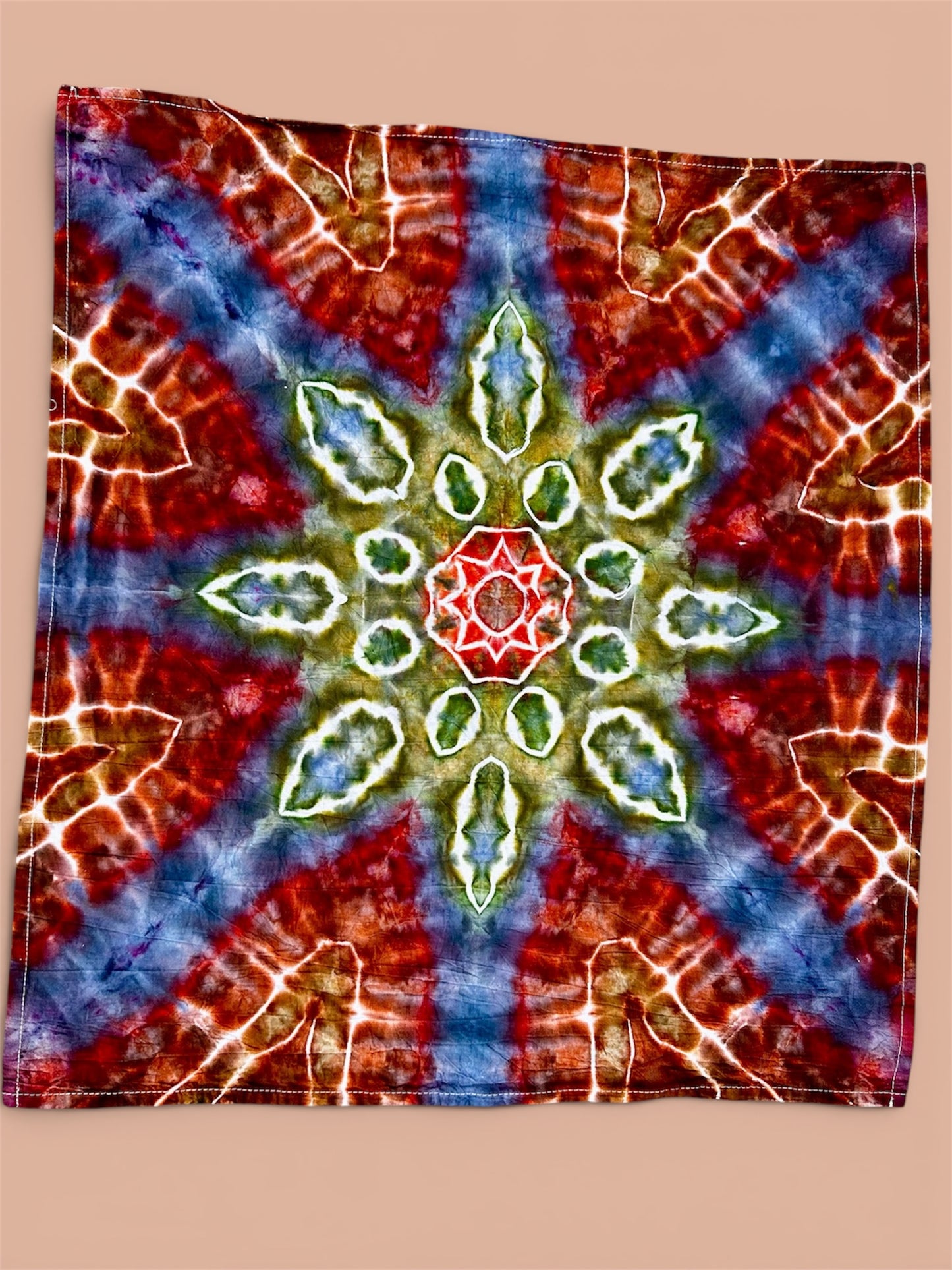 Woodland Compass Mandala Kitchen Towel