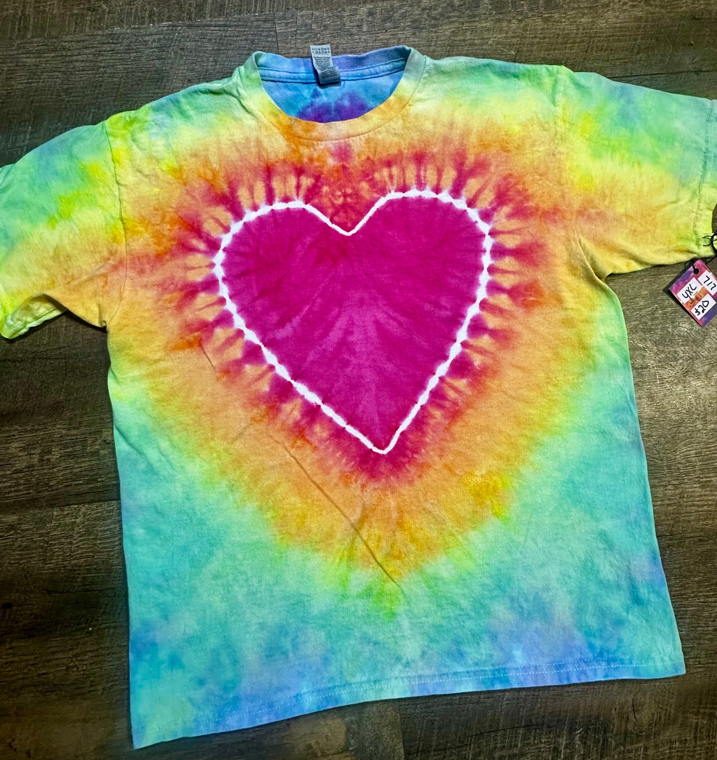 Youth XL Dreamy Pastels Love Tee
