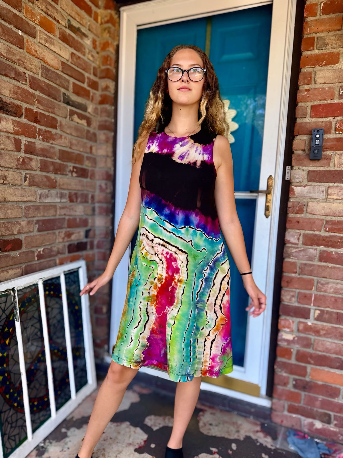Small Mystic River Flow Swing Dress